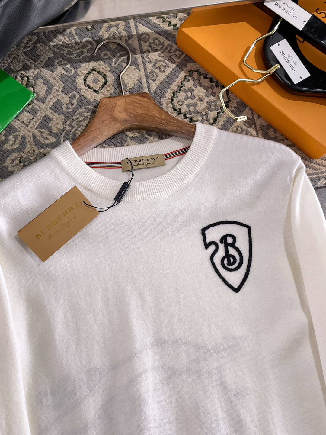 Burberry Male Basic Clothing Wool M-xxxl