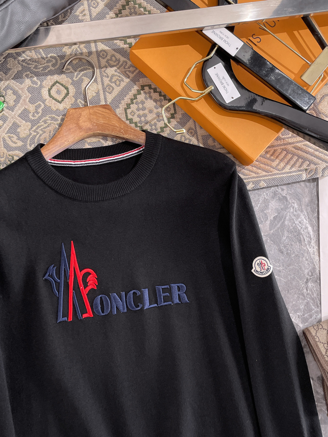Moncler Male Basic Clothing Wool M-l-xxxl