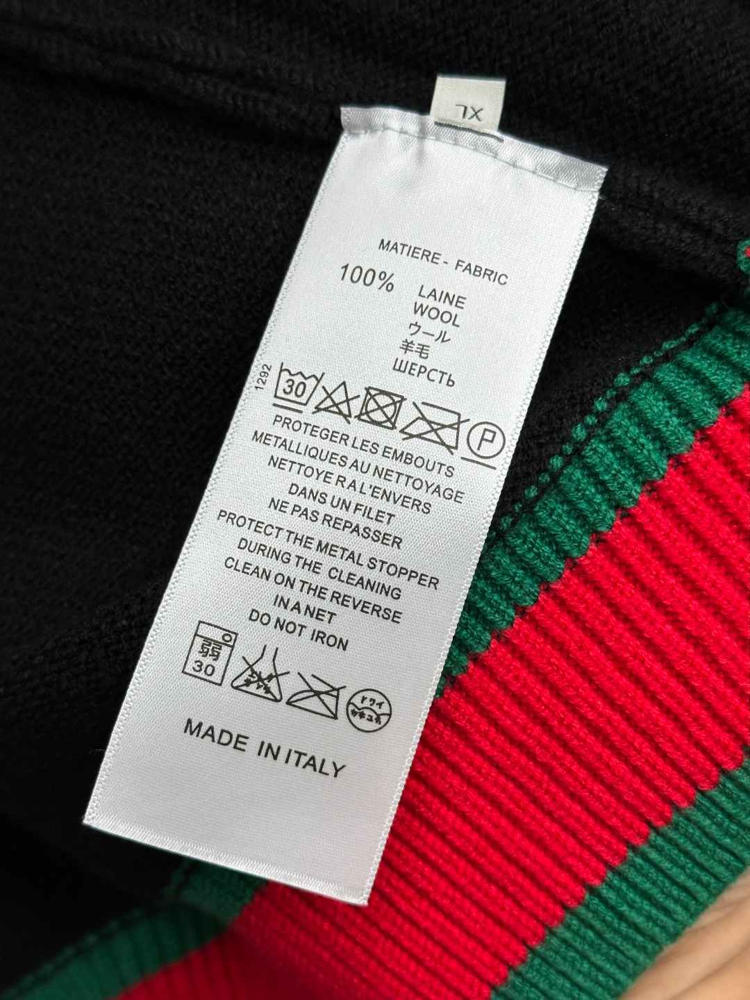 Loro Piana Male Basic Clothing Wool Black M-l-xl-xxl-xxxl
