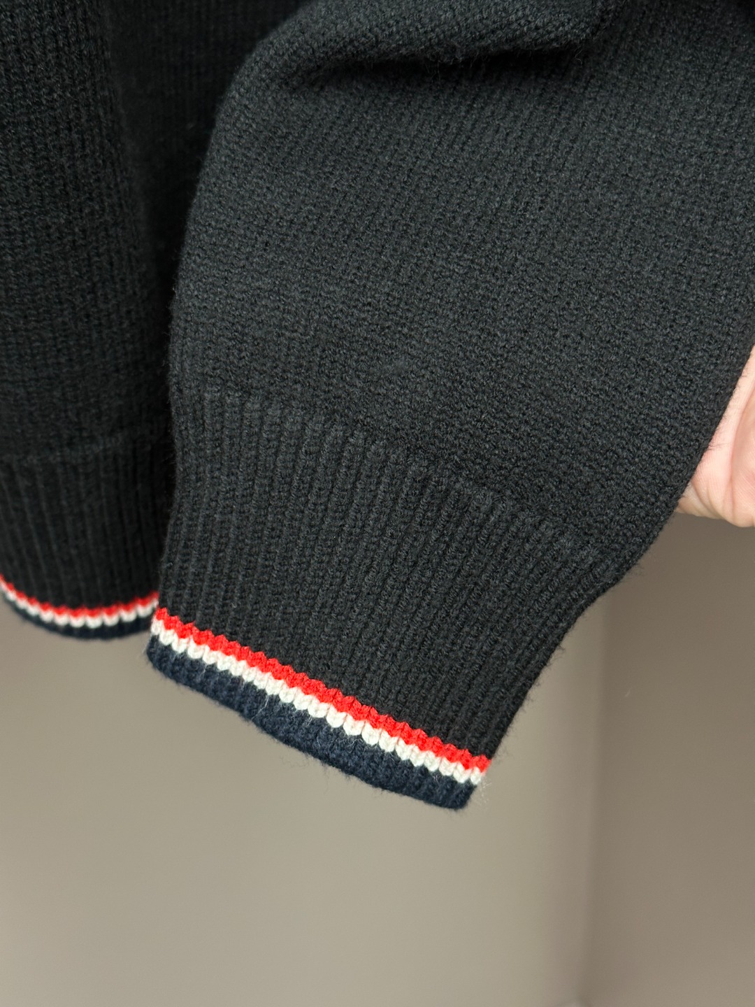 Loro Piana Male Basic Clothing Wool Black M-l-xl-xxl-xxxl