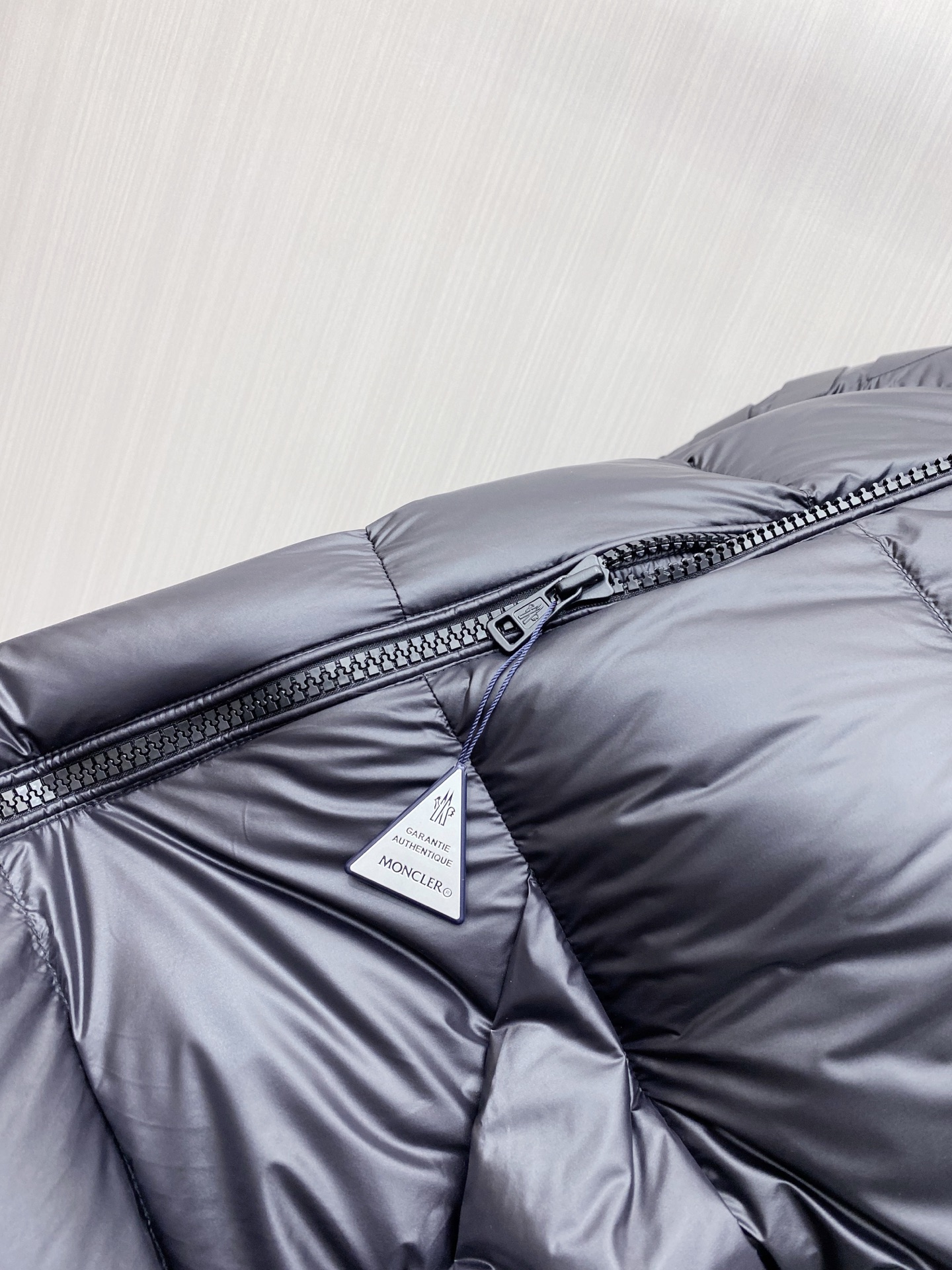Moncler Couple Down Jacket Goose Down Black Loose Fit M-l