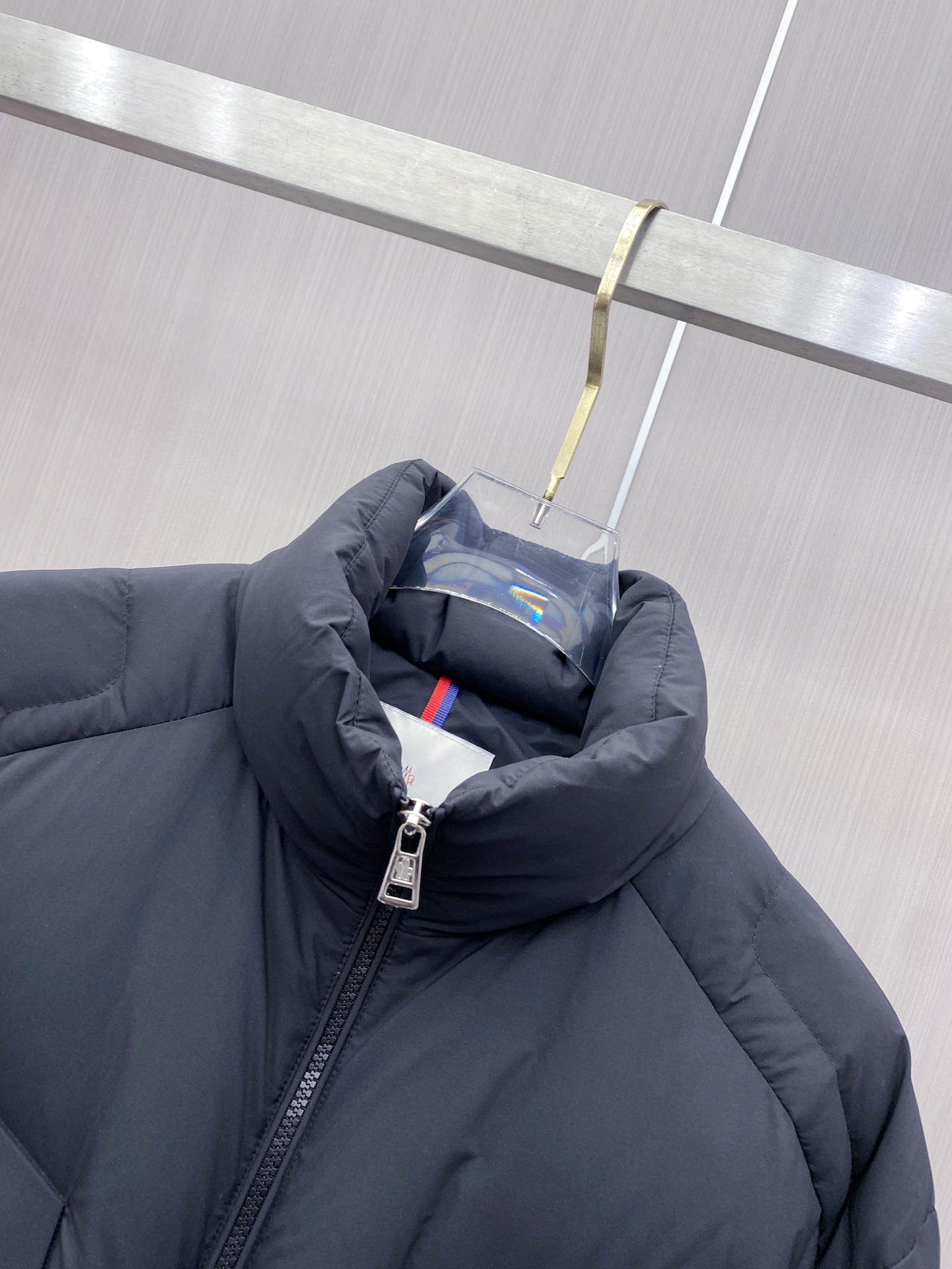 Moncler Male Down Jacket White Duck Down Black S-m-l