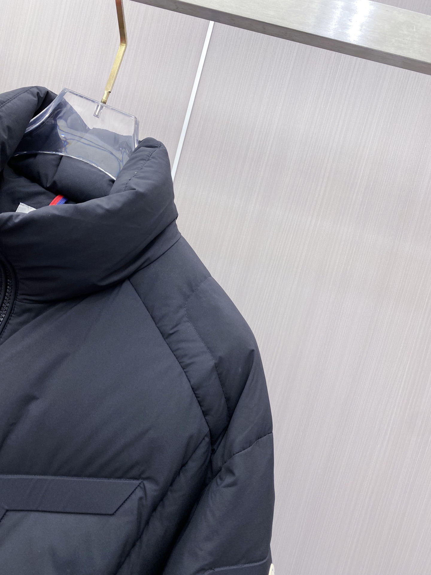 Moncler Male Down Jacket White Duck Down Black S-m-l