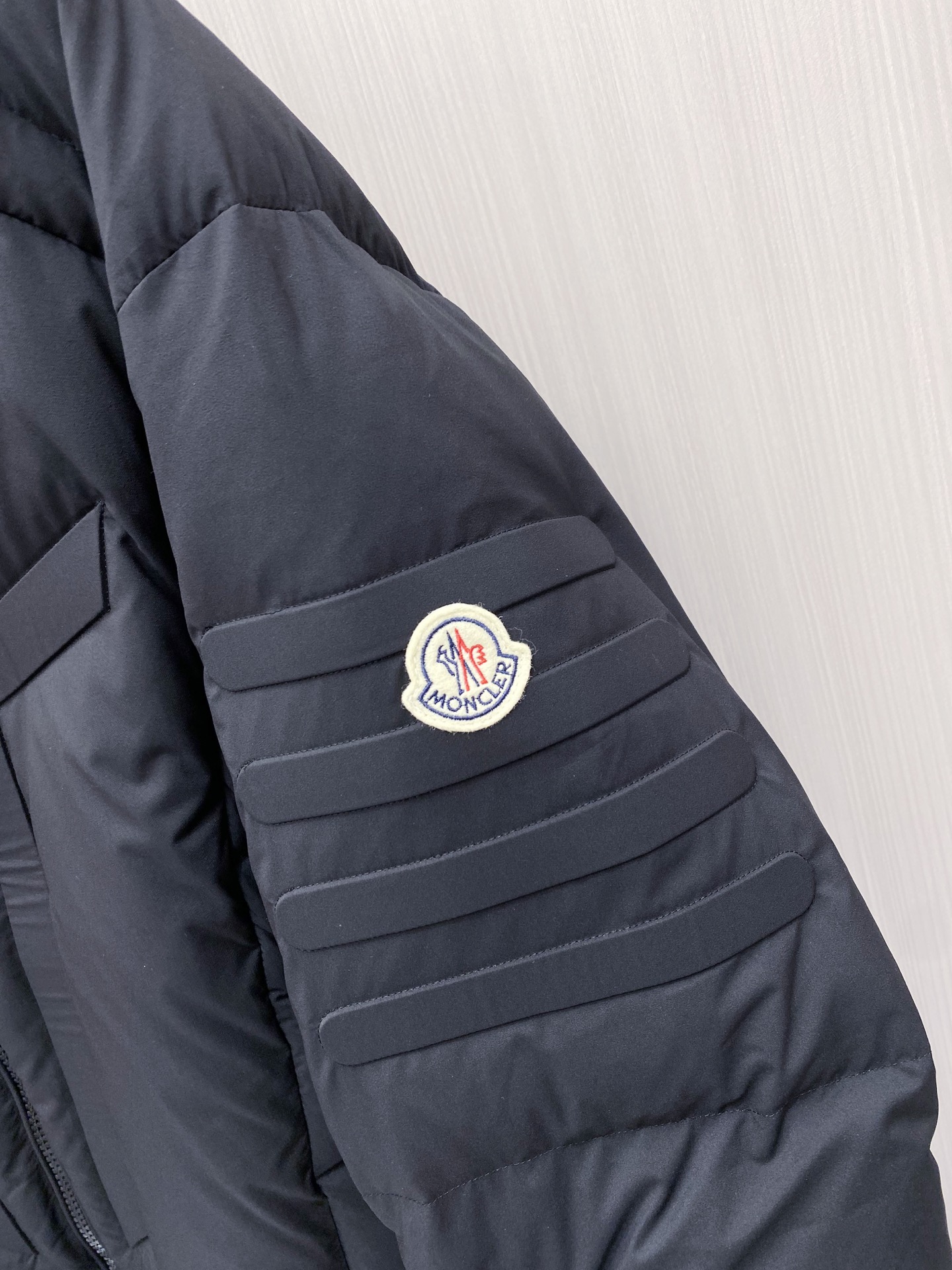 Moncler Male Down Jacket White Duck Down Black S-m-l