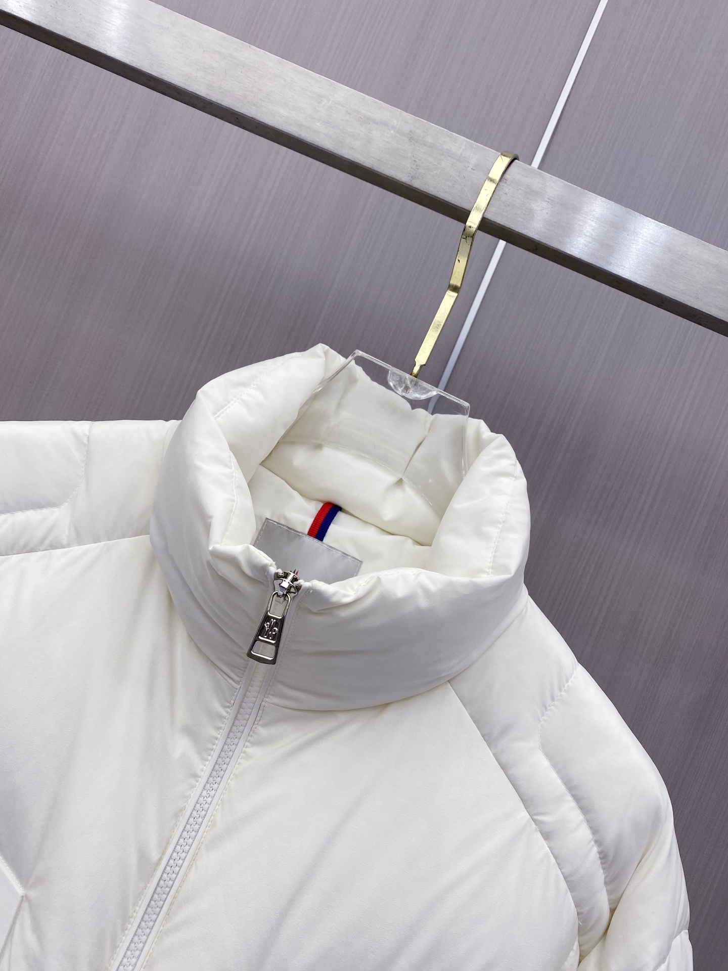 Moncler Male Down Jacket White Duck Down Black S-m-l