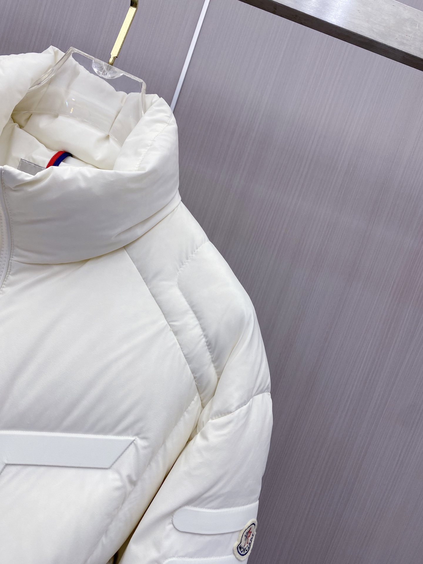 Moncler Male Down Jacket White Duck Down Black S-m-l