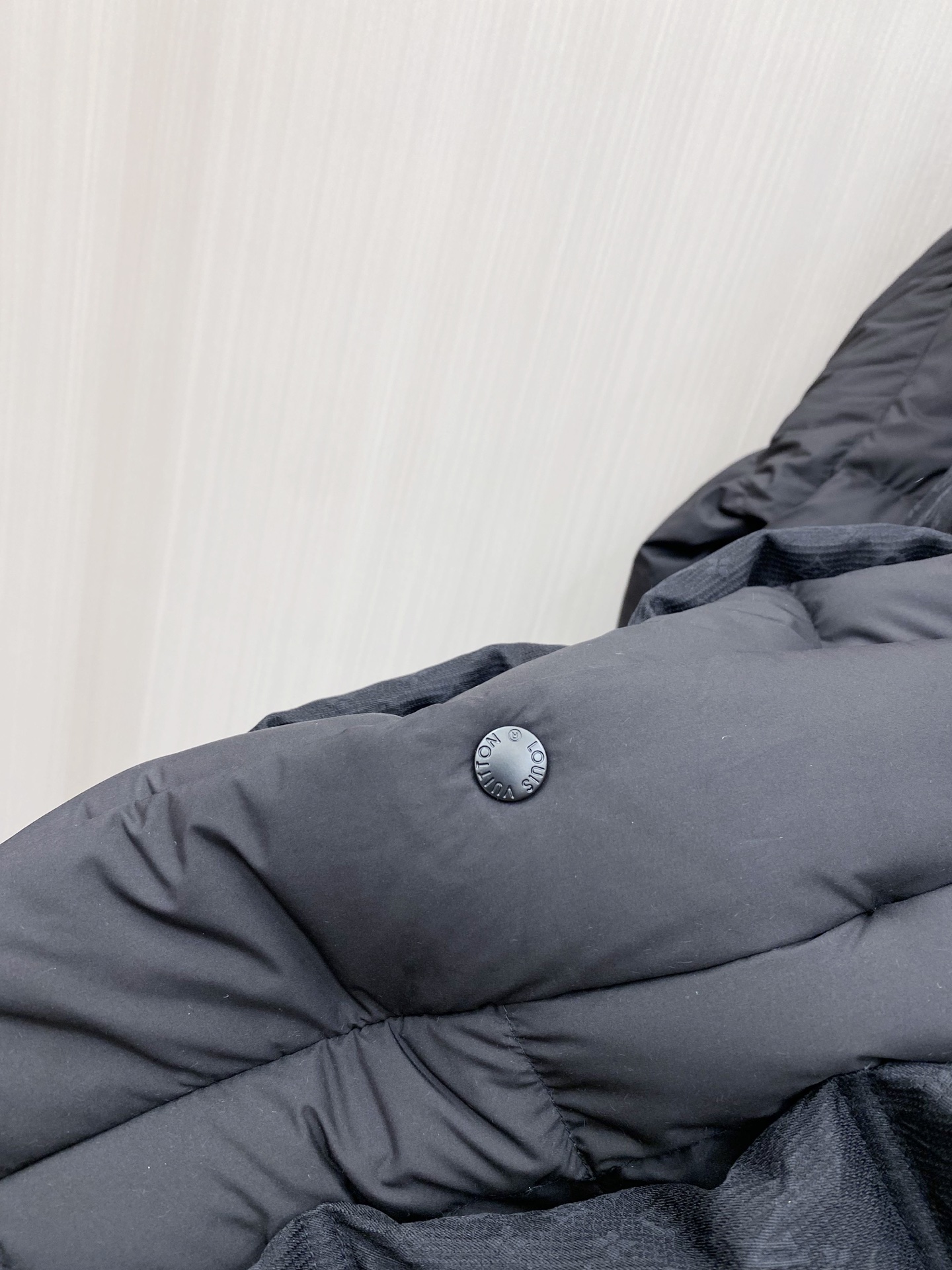Louis Vuitton Male Down Jacket Goose Down Black Hooded S-m-l-xl