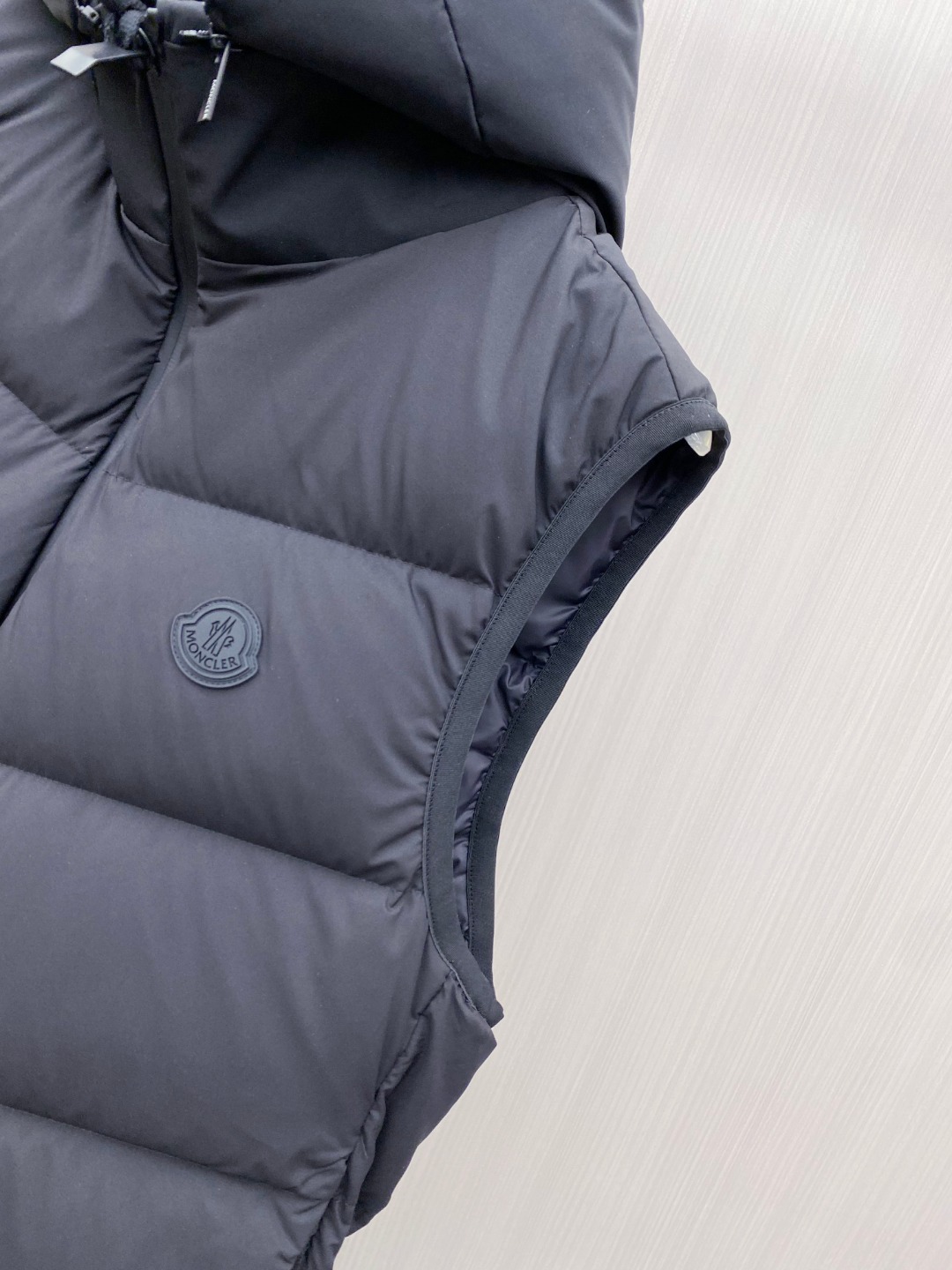 Moncler Male Down Vest Goose Down Black S-m-l