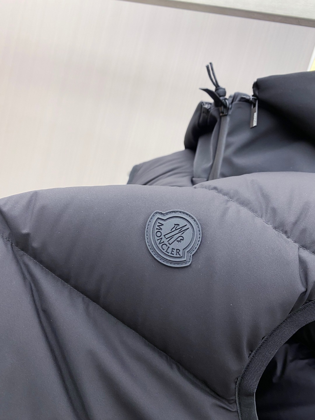 Moncler Male Down Vest Goose Down Black S-m-l