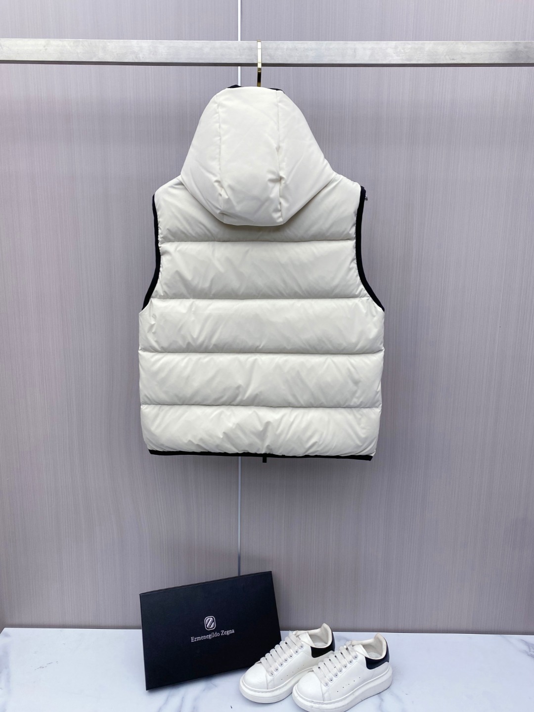 Moncler Male Down Vest Goose Down Black S-m-l