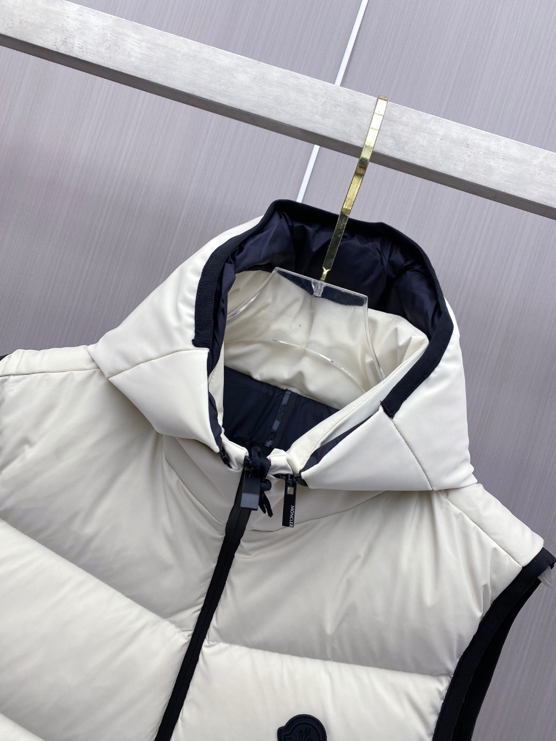 Moncler Male Down Vest Goose Down Black S-m-l