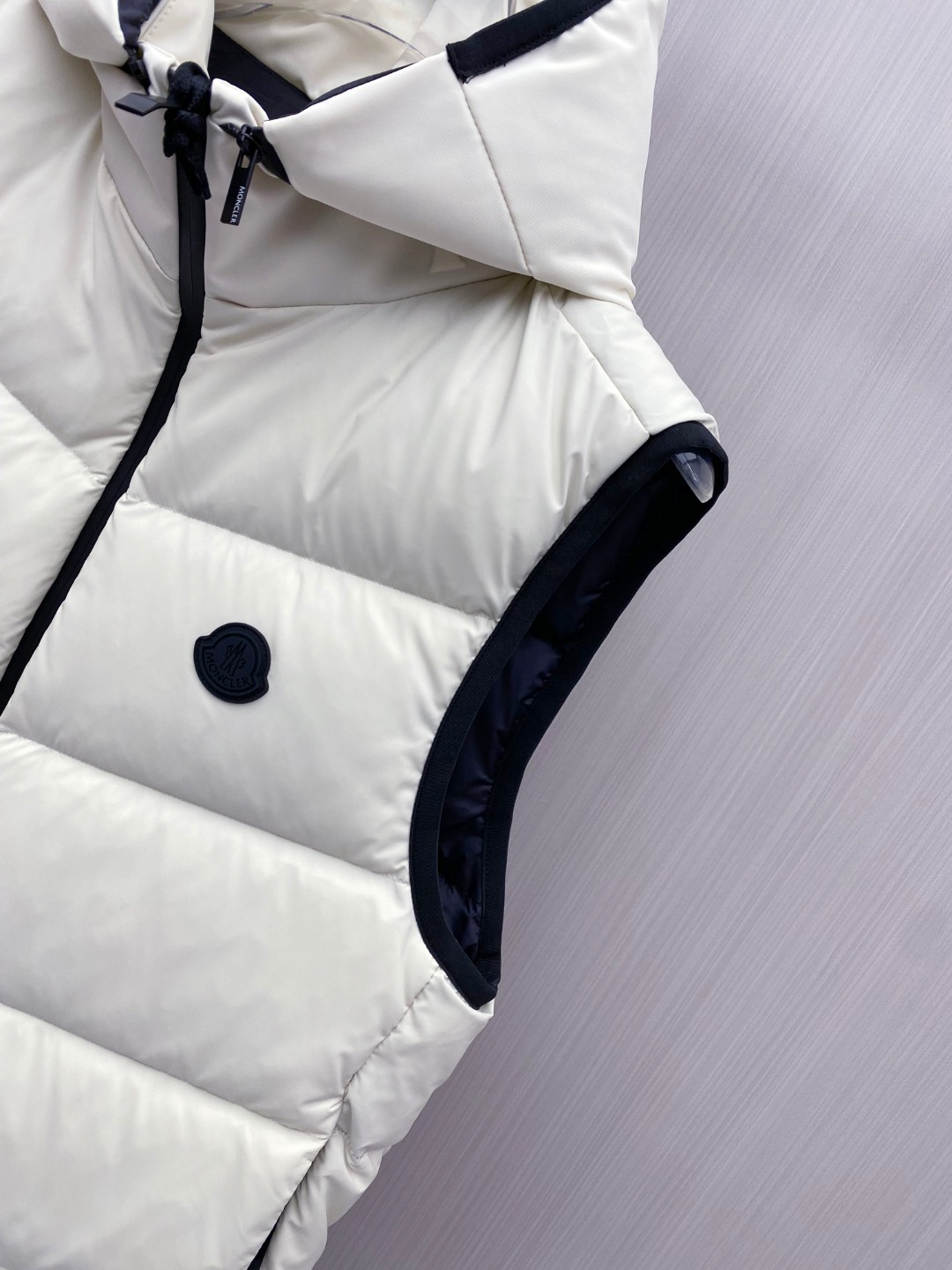 Moncler Male Down Vest Goose Down Black S-m-l