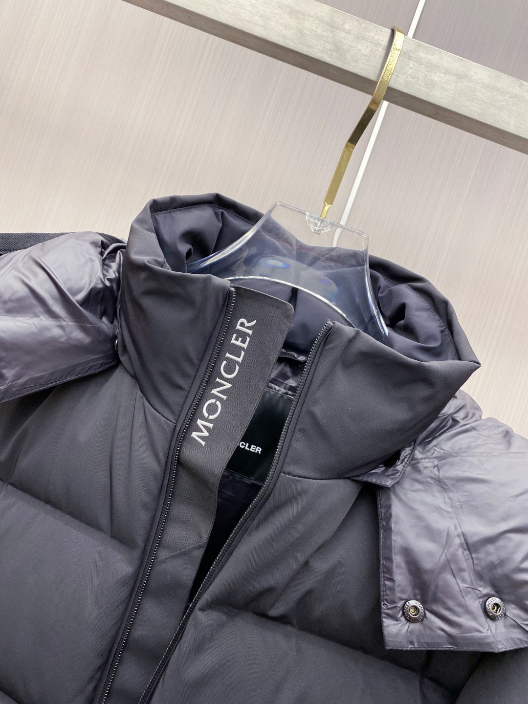 Moncler Male Jacket Knitted Black S-m-l