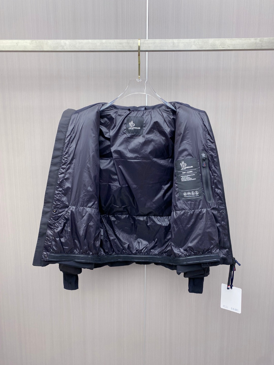 Moncler Male Jacket Knitted Black S-m-l