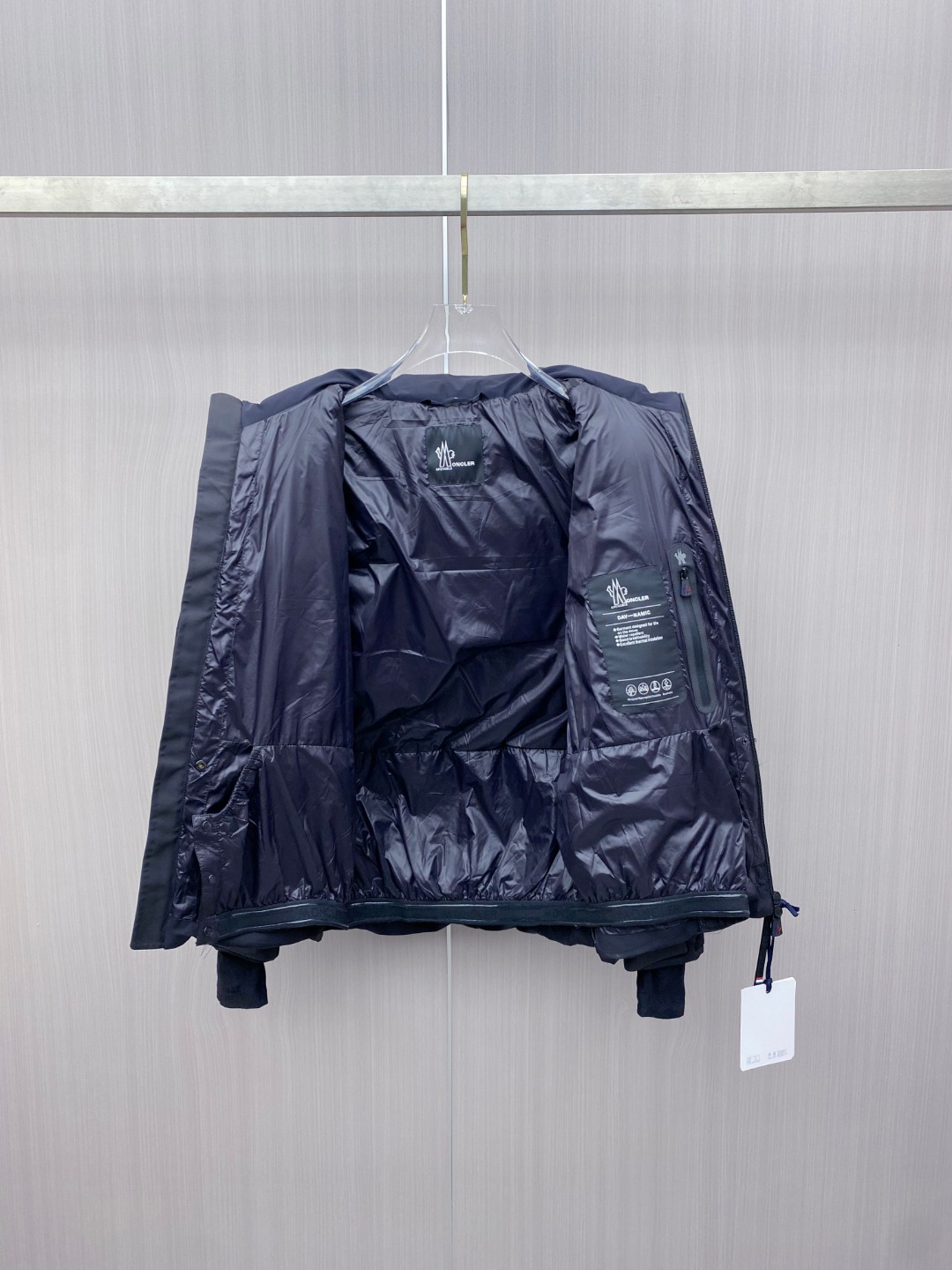 Moncler Male Jacket Knitted Black S-m-l