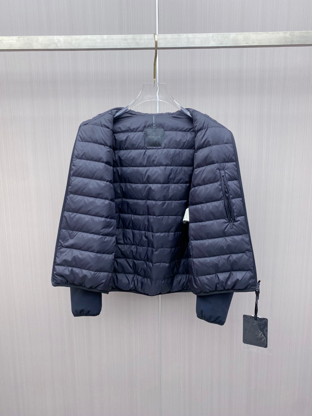 Moncler Male Jacket Goose Down Black Hooded S-m-l
