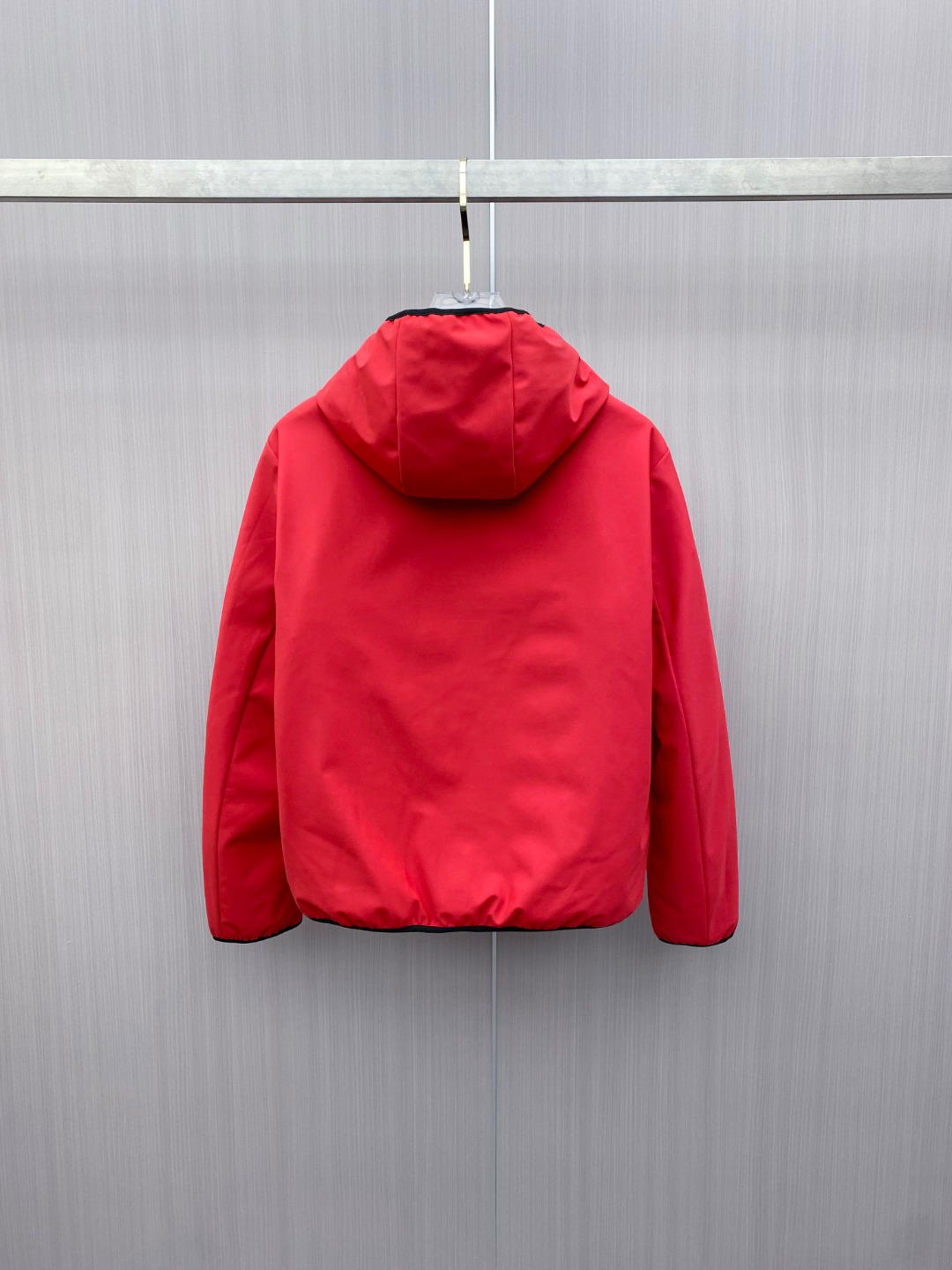Moncler Male Jacket Goose Down Black Hooded S-m-l