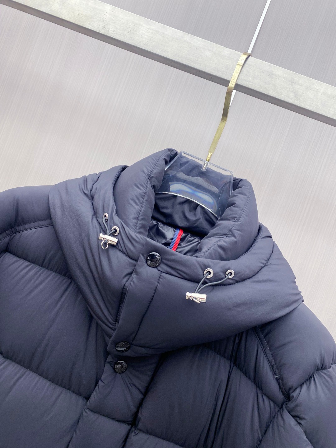 Moncler Down Jacket Polyester Black S-m-l