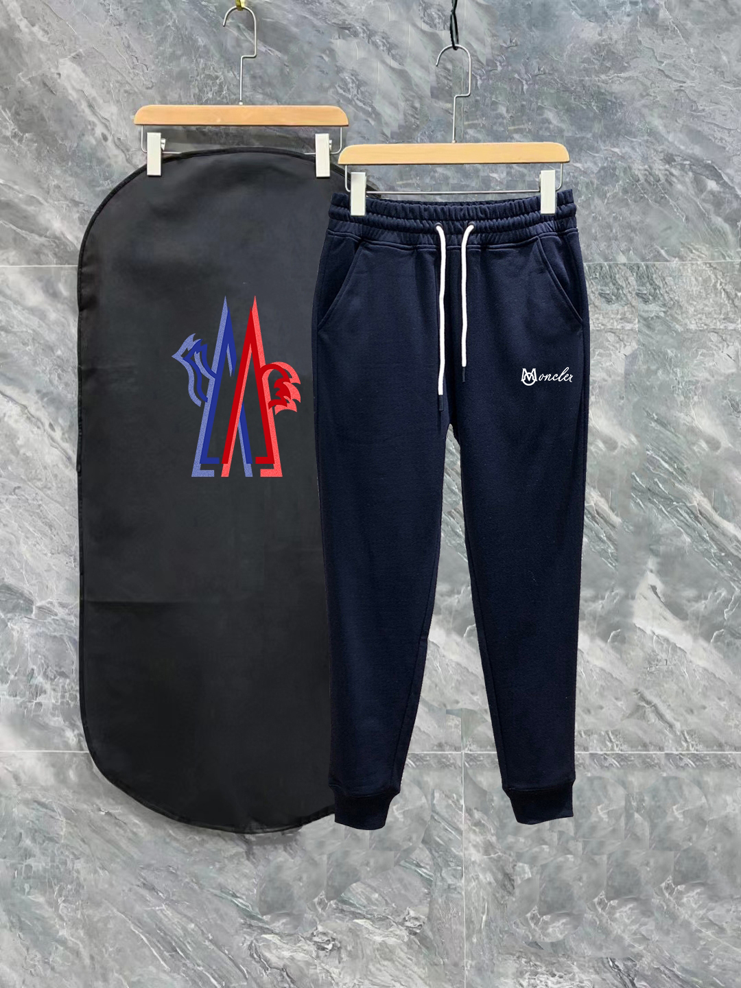 Moncler Sports Pants Black Slim Fit S-m-l-xl
