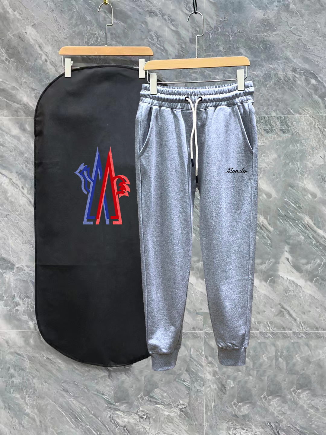 Moncler Sports Pants Black Slim Fit S-m-l-xl