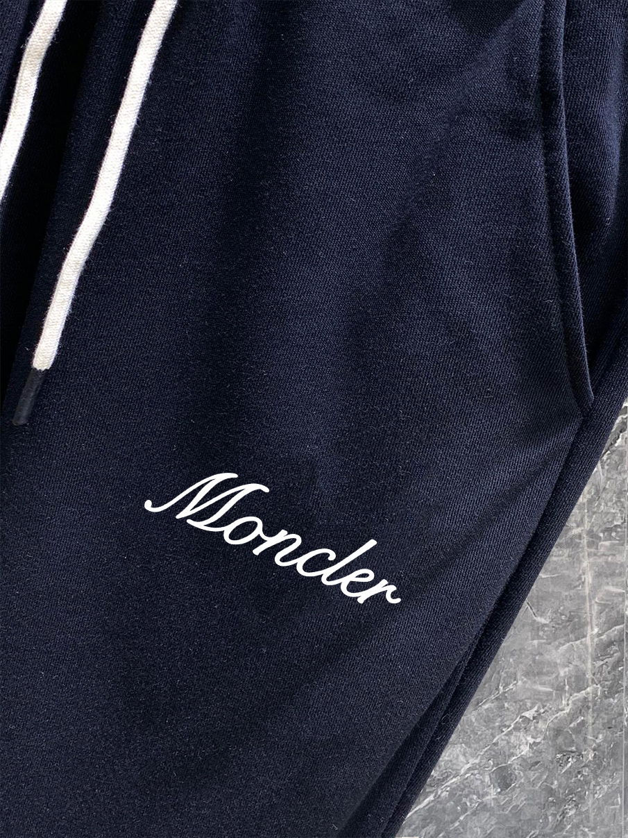 Moncler Sports Pants Black Slim Fit S-m-l-xl