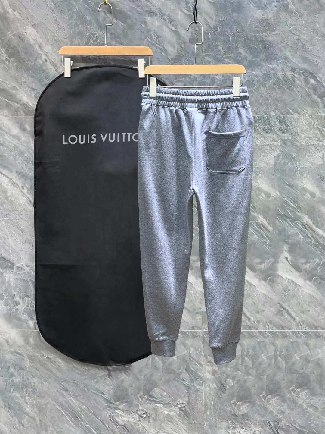 Louis Vuitton Sports Pants Black Slim Fit S-l-xl