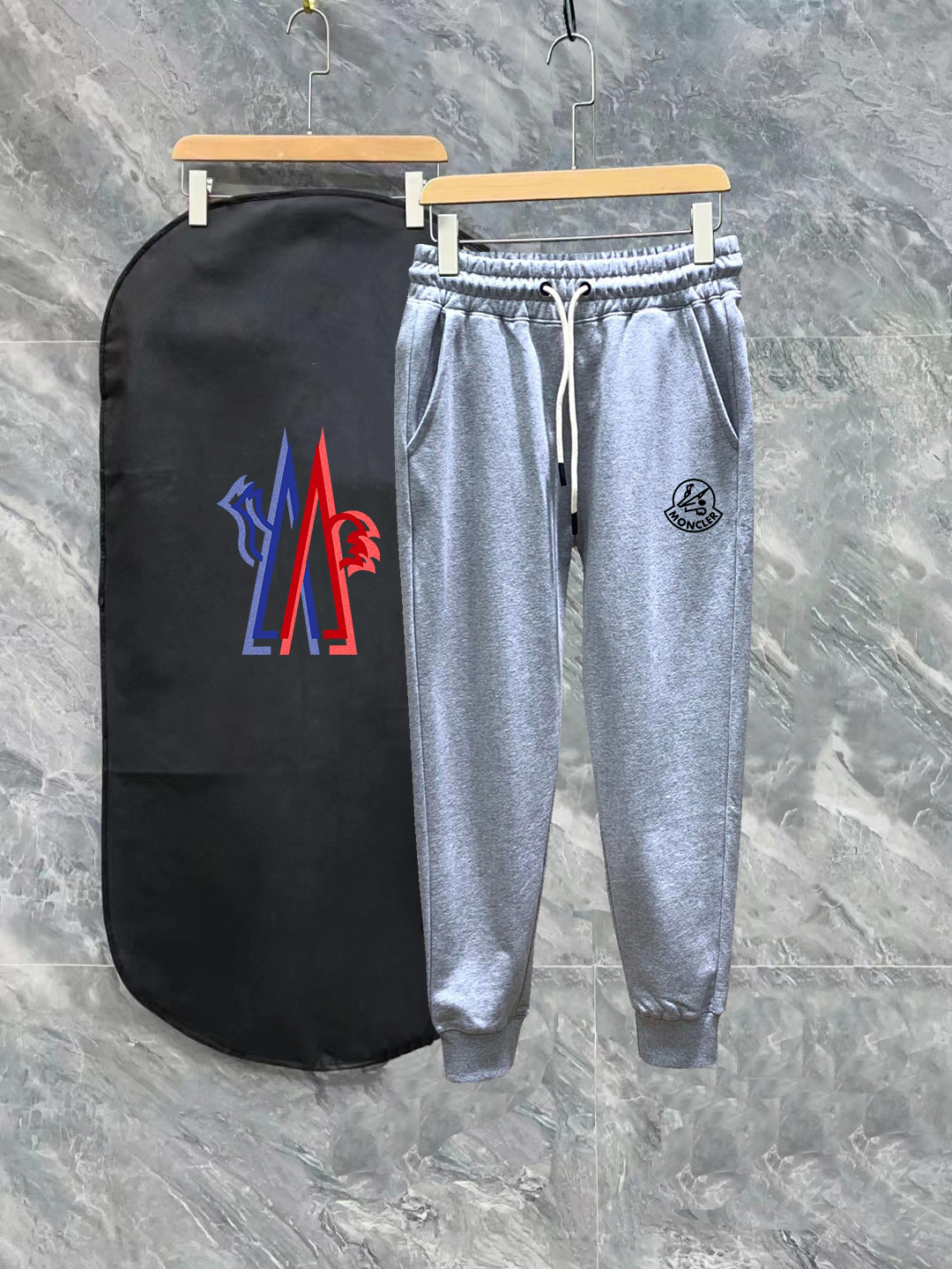 Moncler Sports Pants Black Slim Fit S-m-l-xl