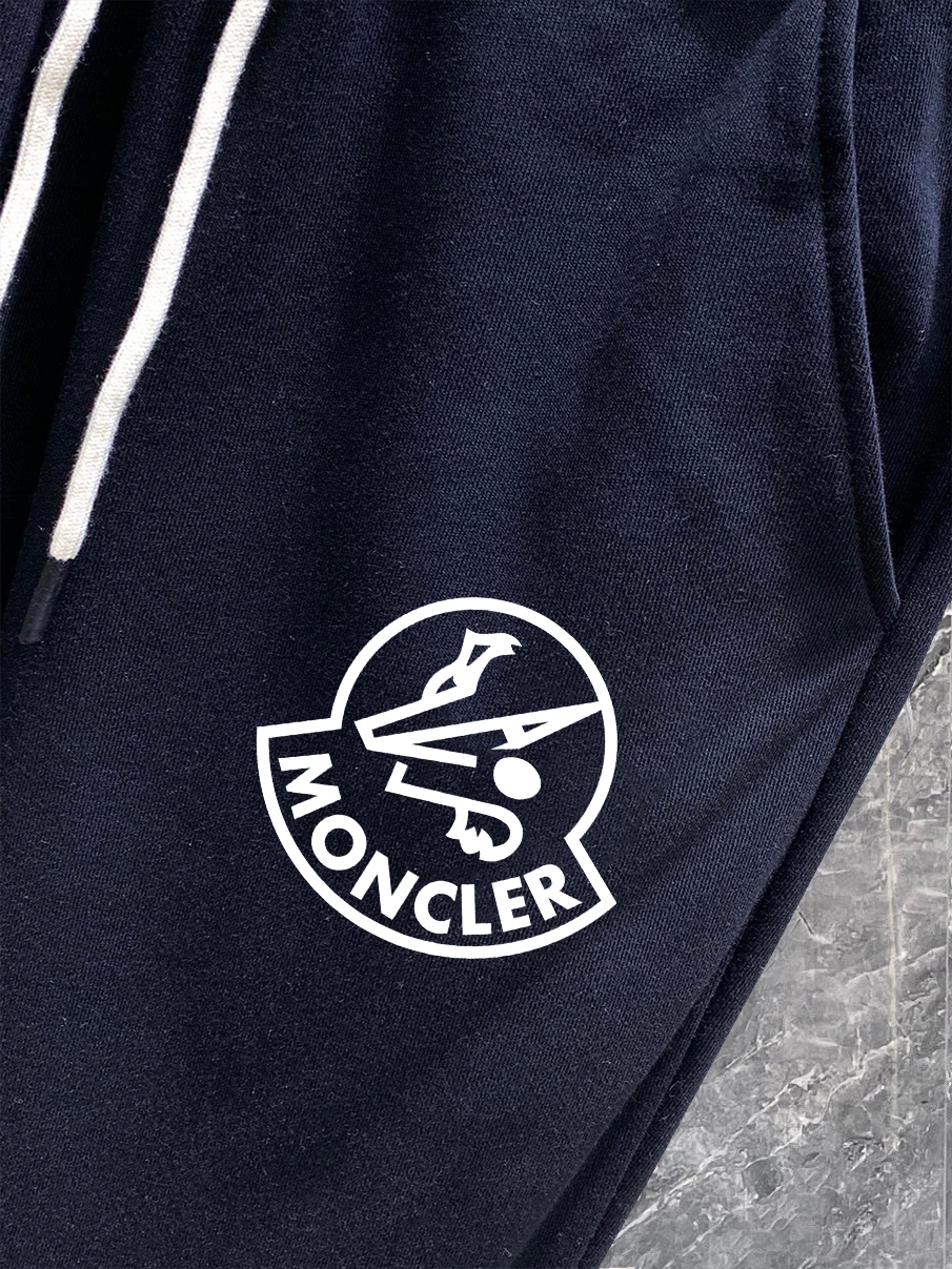 Moncler Sports Pants Black Slim Fit S-m-l-xl