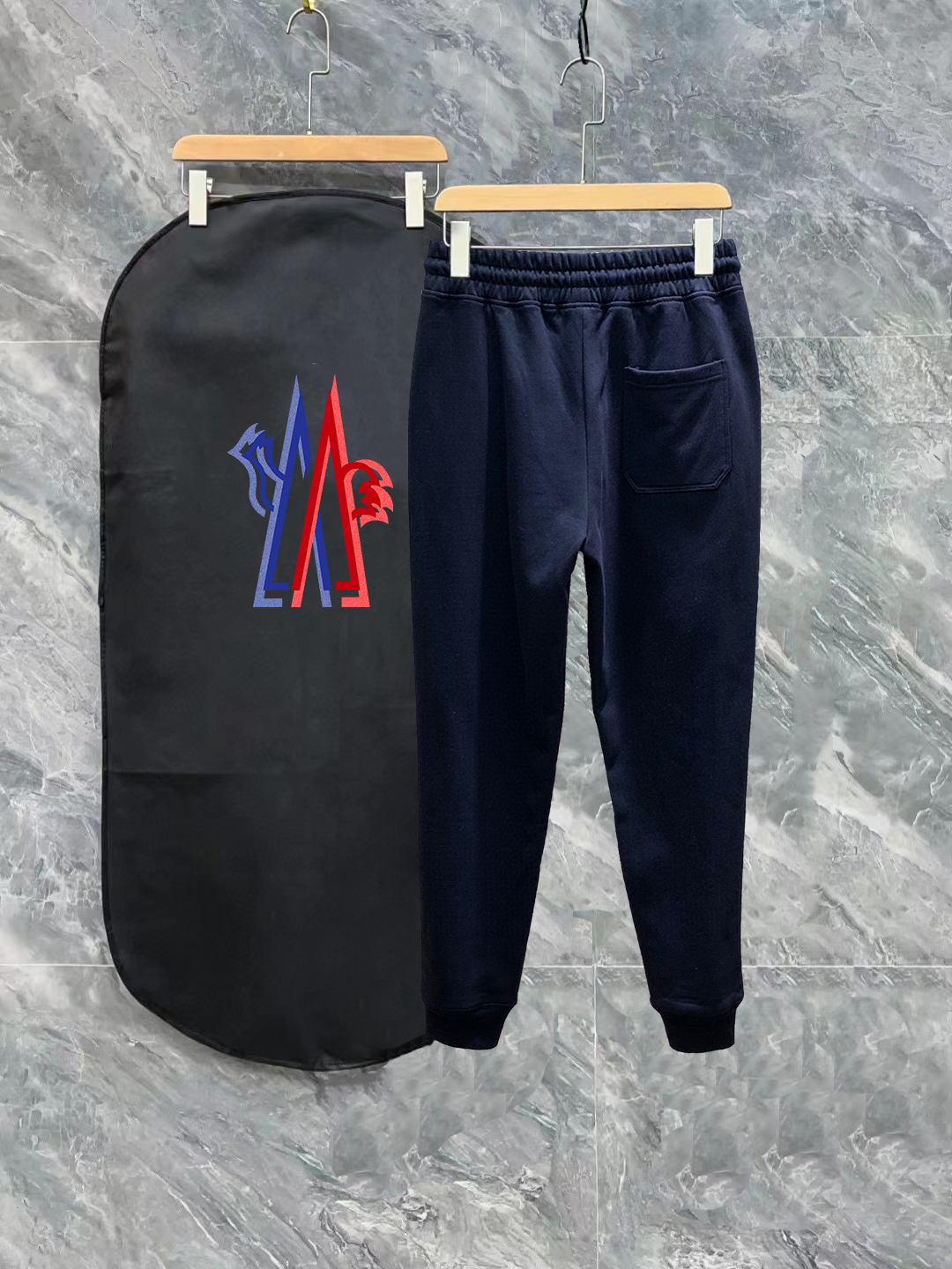Moncler Sports Pants Black Slim Fit S-m-l-xl