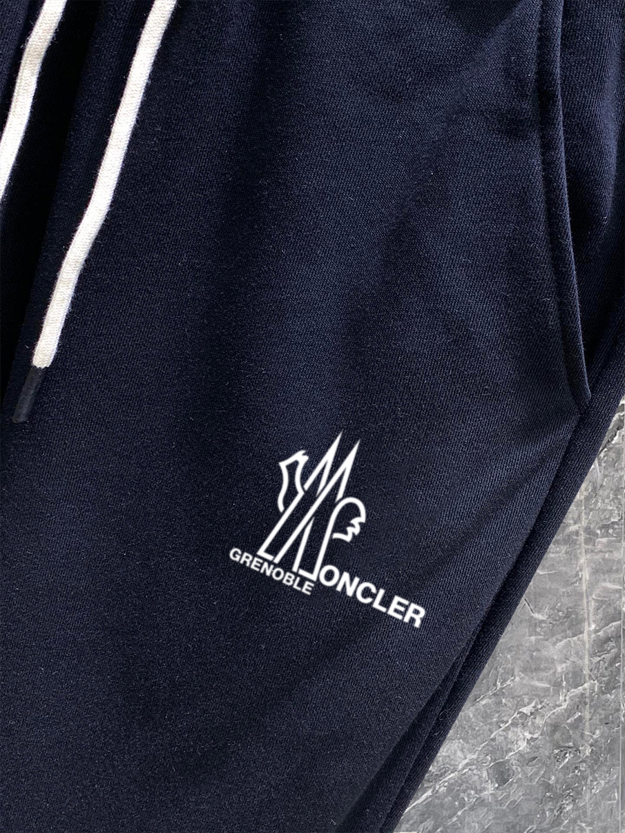 Moncler Sports Pants Black Slim Fit S-m-l-xl