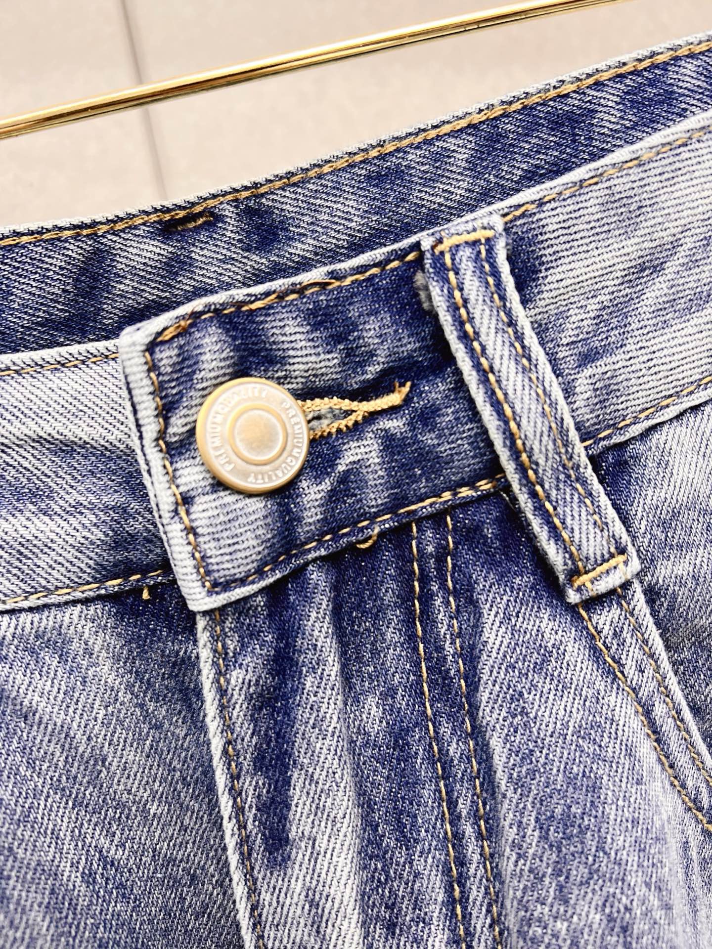 Fendi Male Jeans Denim Slim Fit