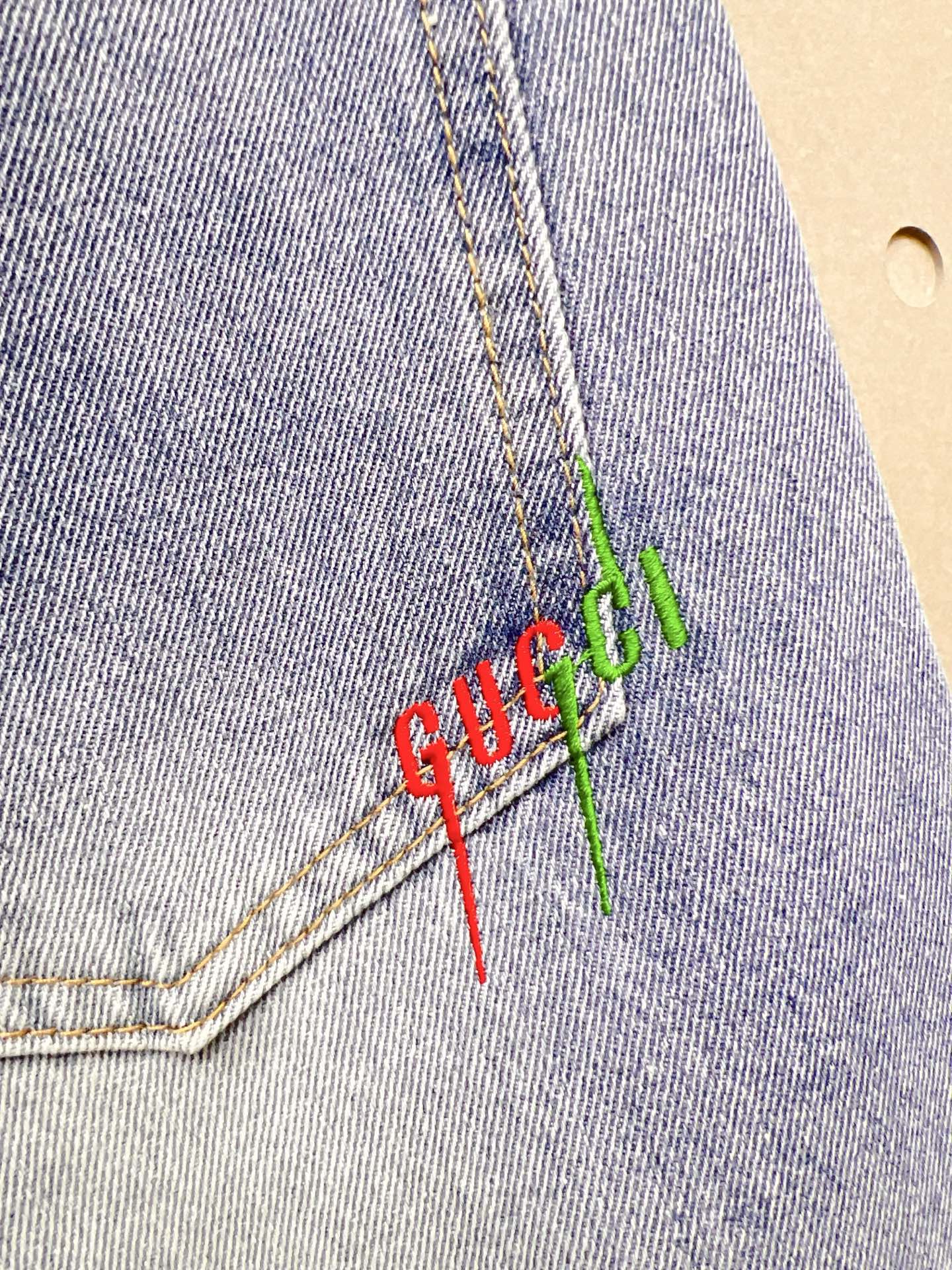 Gucci Male Jeans Denim Slim Fit