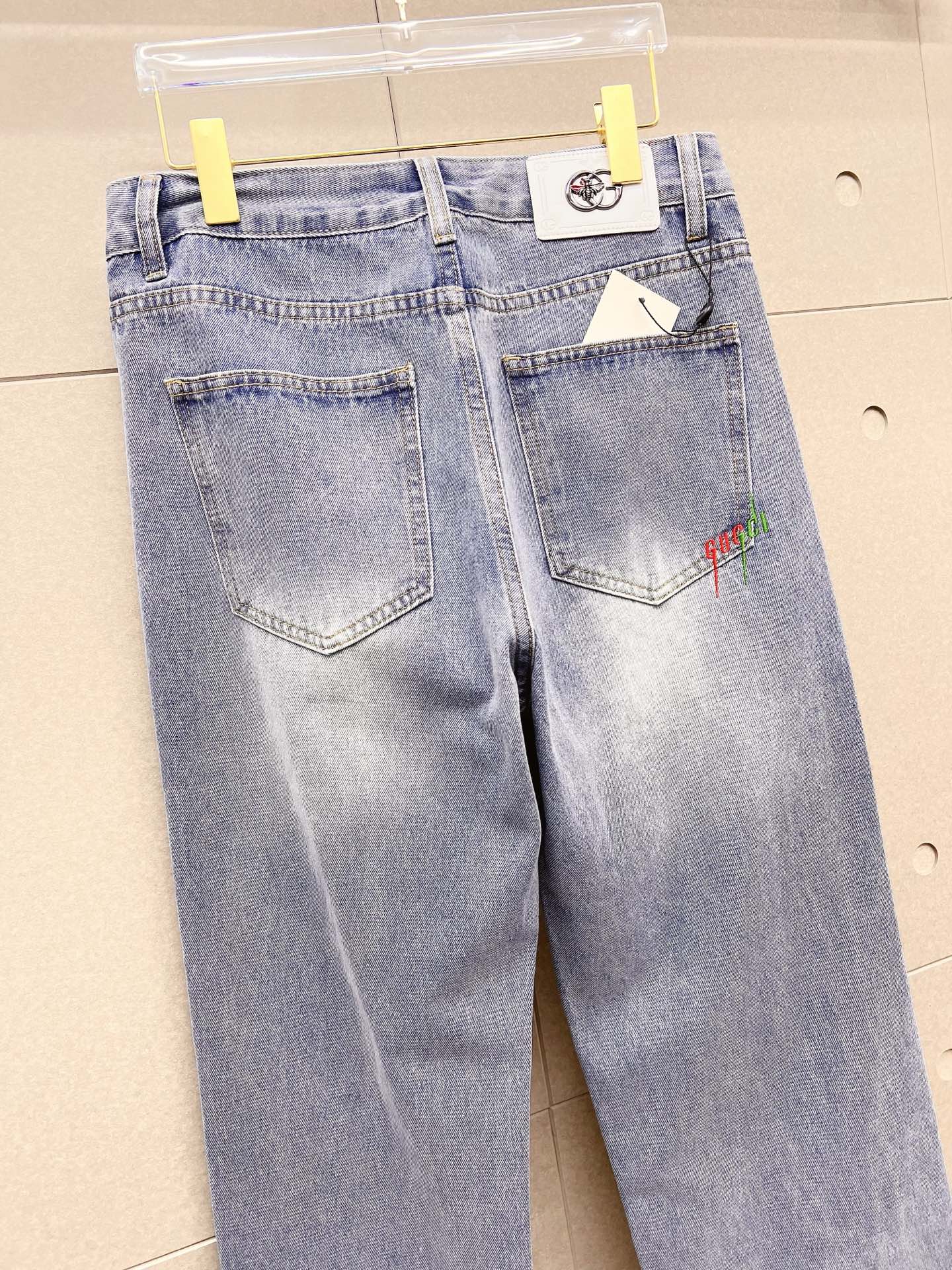 Gucci Male Jeans Denim Slim Fit