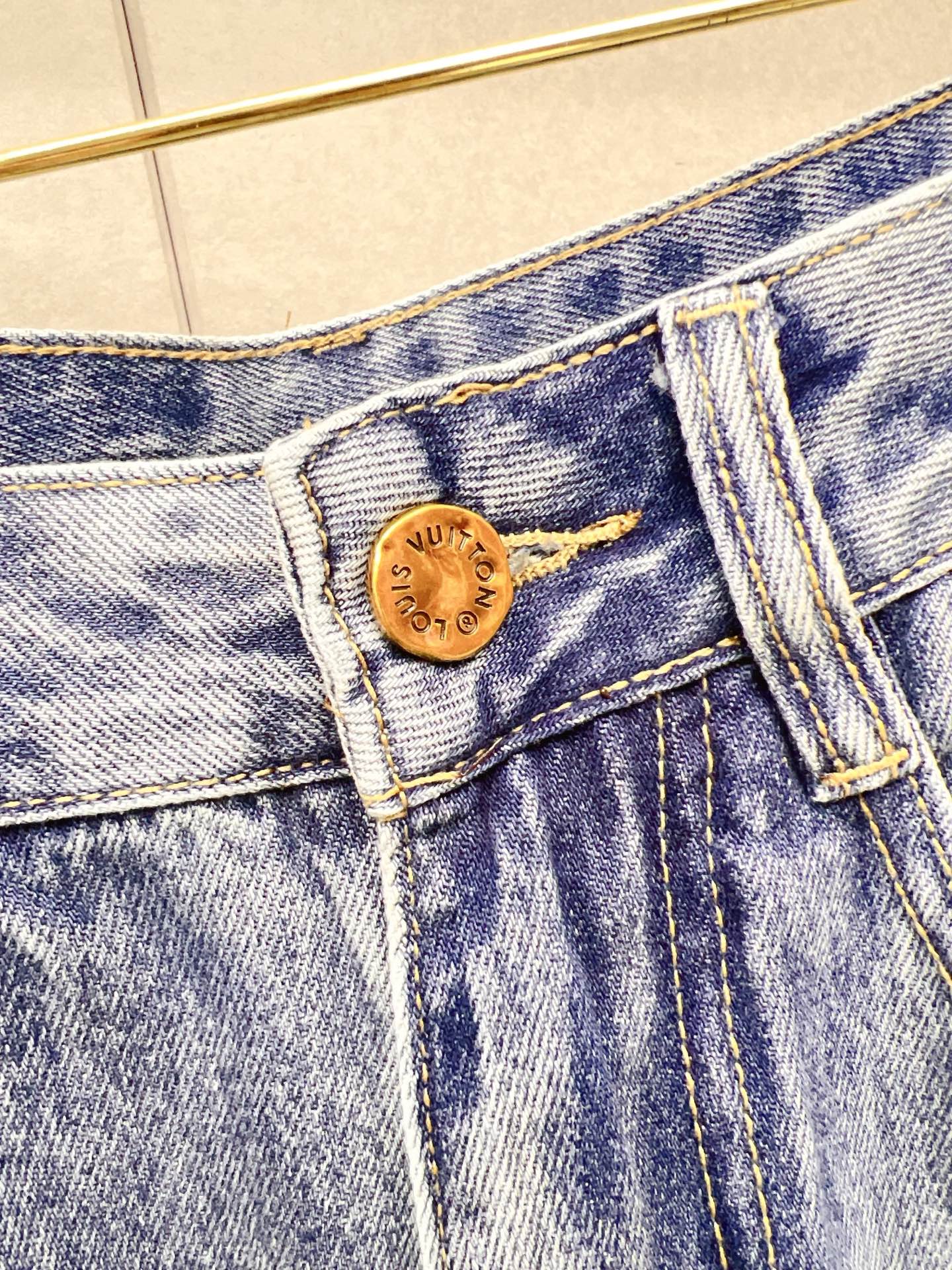 Louis Vuitton Male Jeans Denim Slim Fit L