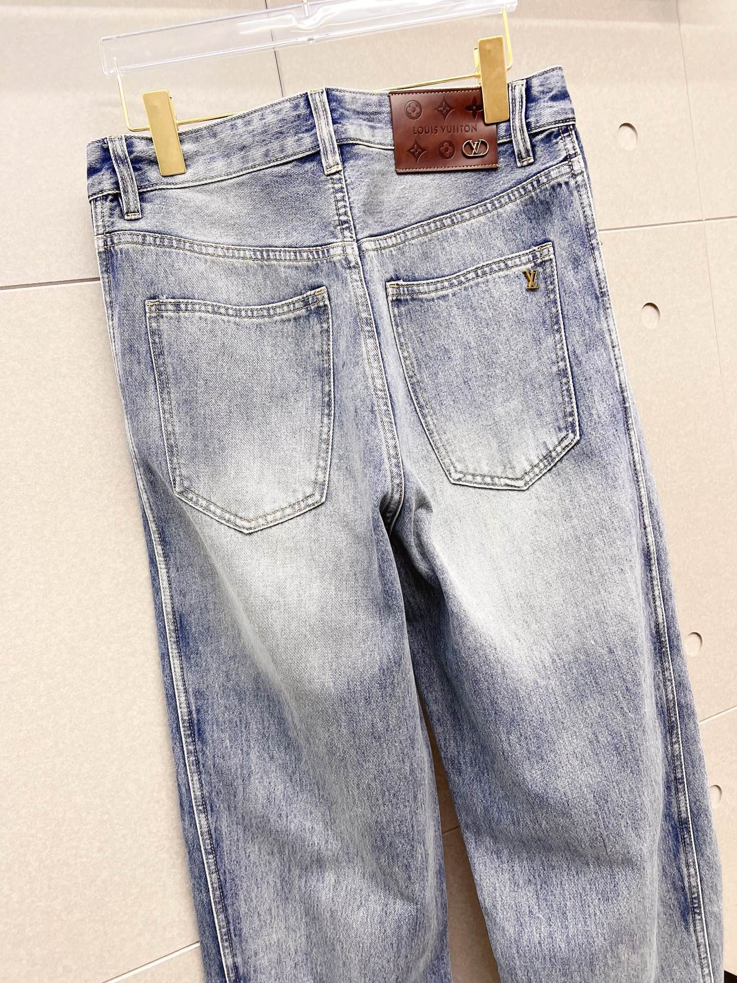 Louis Vuitton Male Jeans Denim Slim Fit L