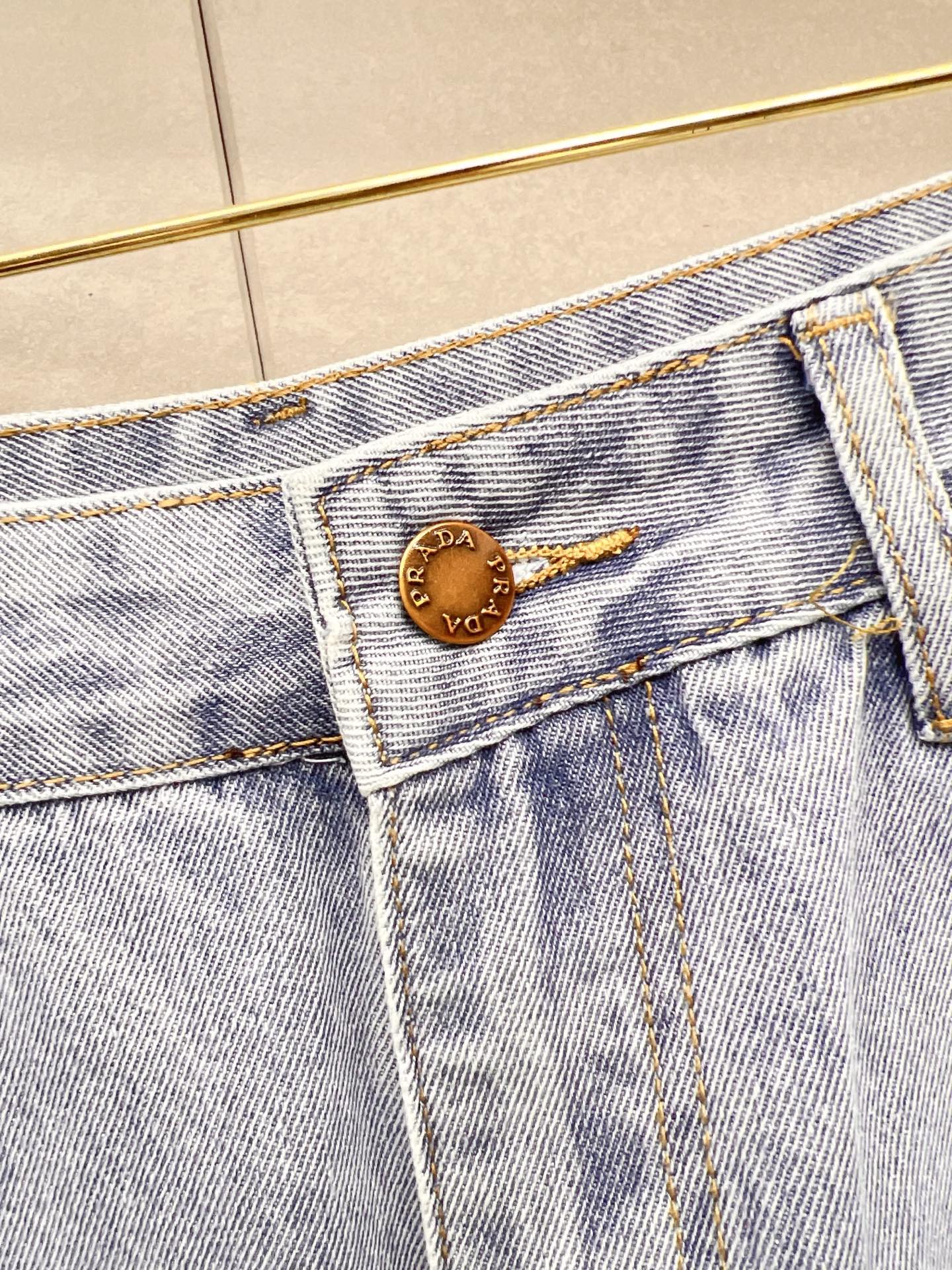 Prada Male Jeans Denim Slim Fit