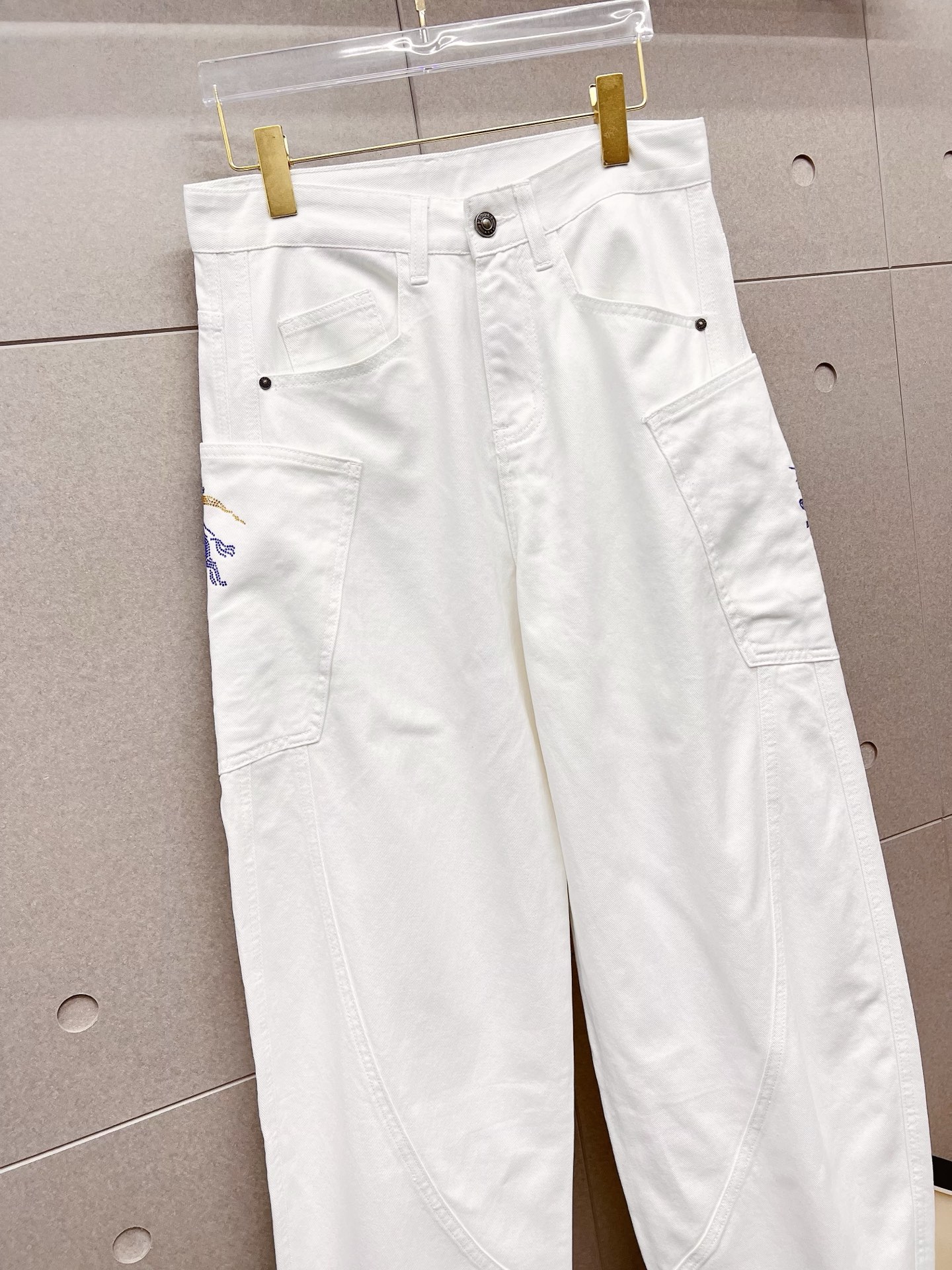 Burberry Male Jeans Denim Slim Fit