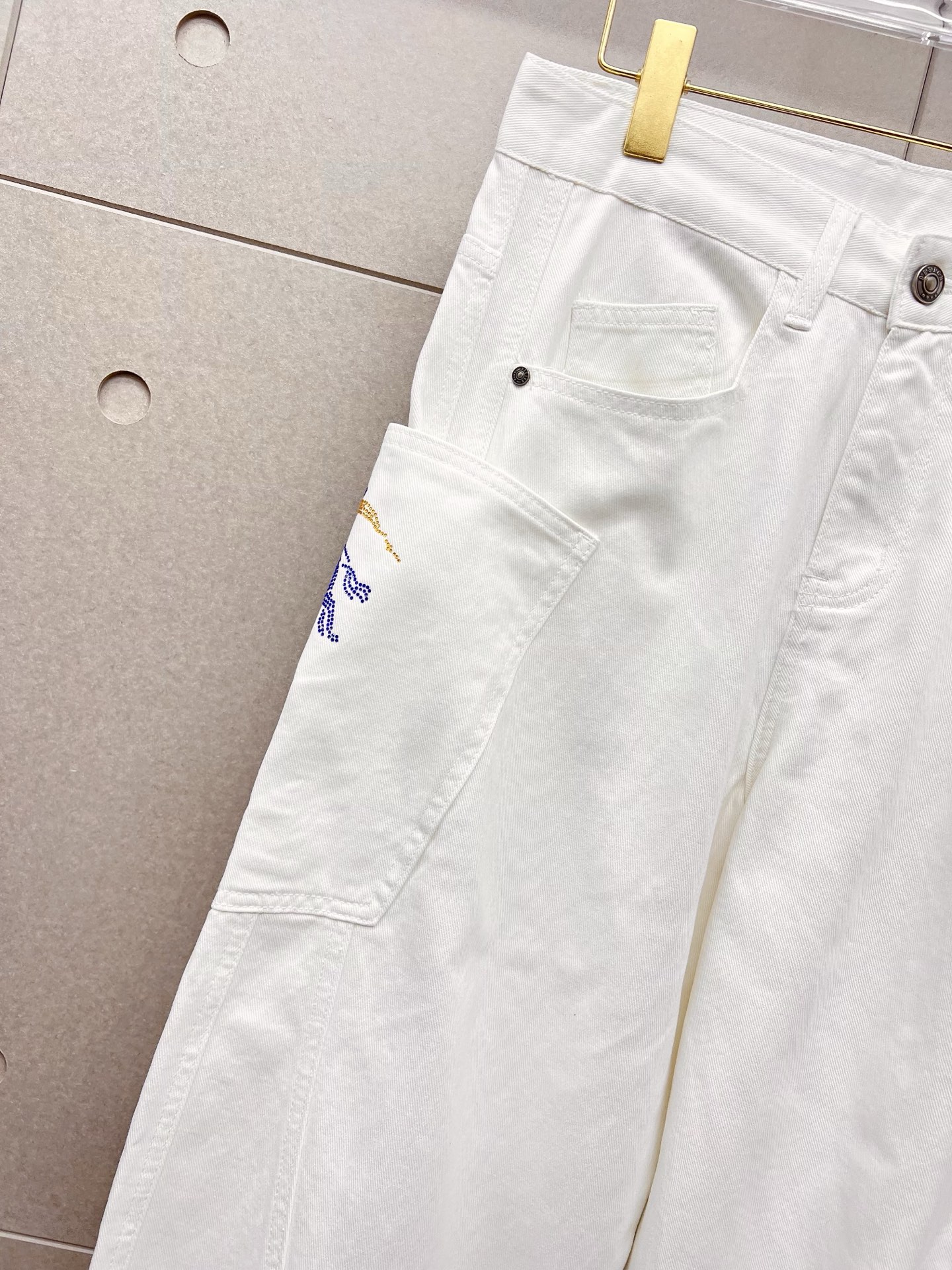 Burberry Male Jeans Denim Slim Fit