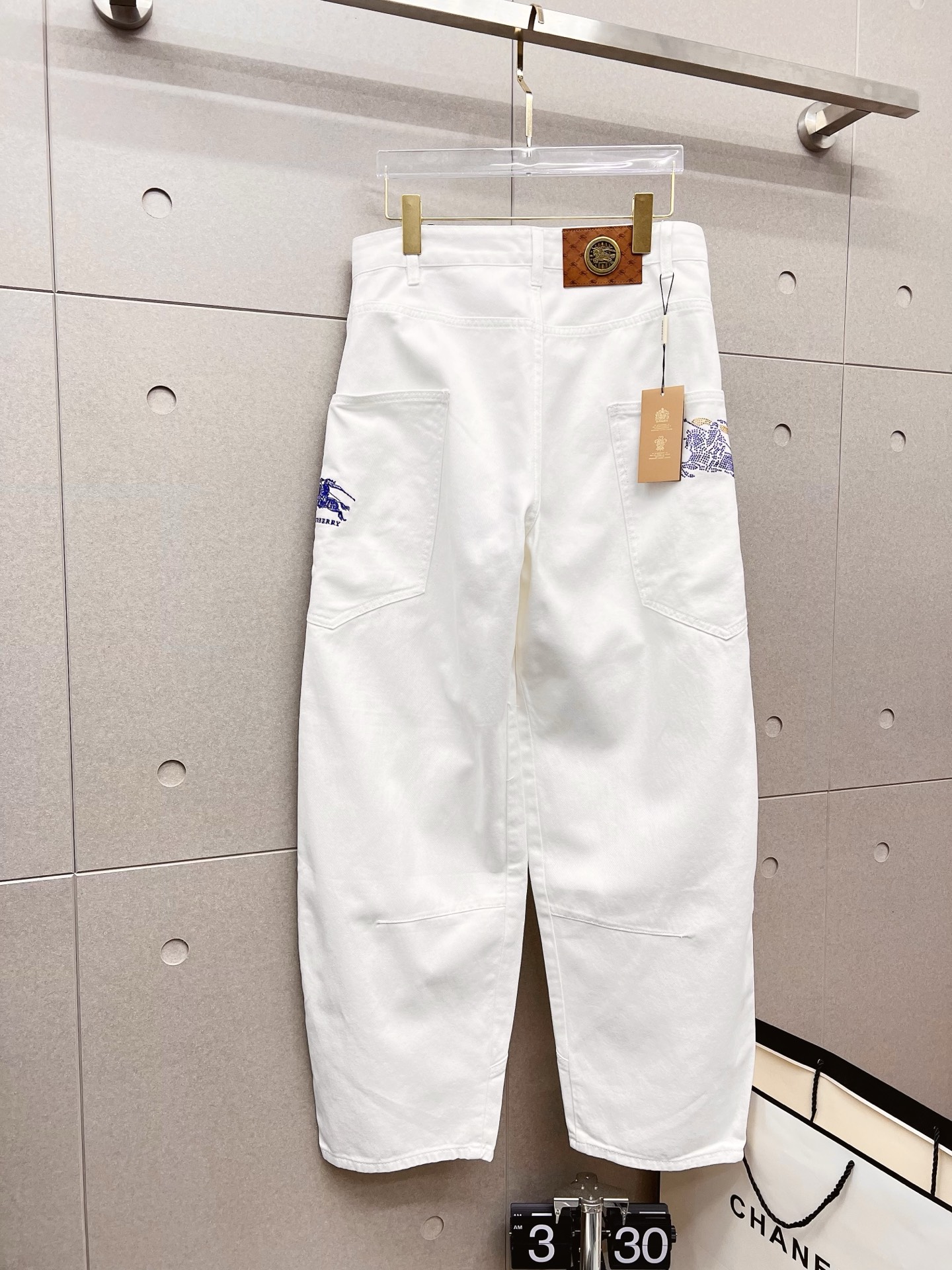 Burberry Male Jeans Denim Slim Fit