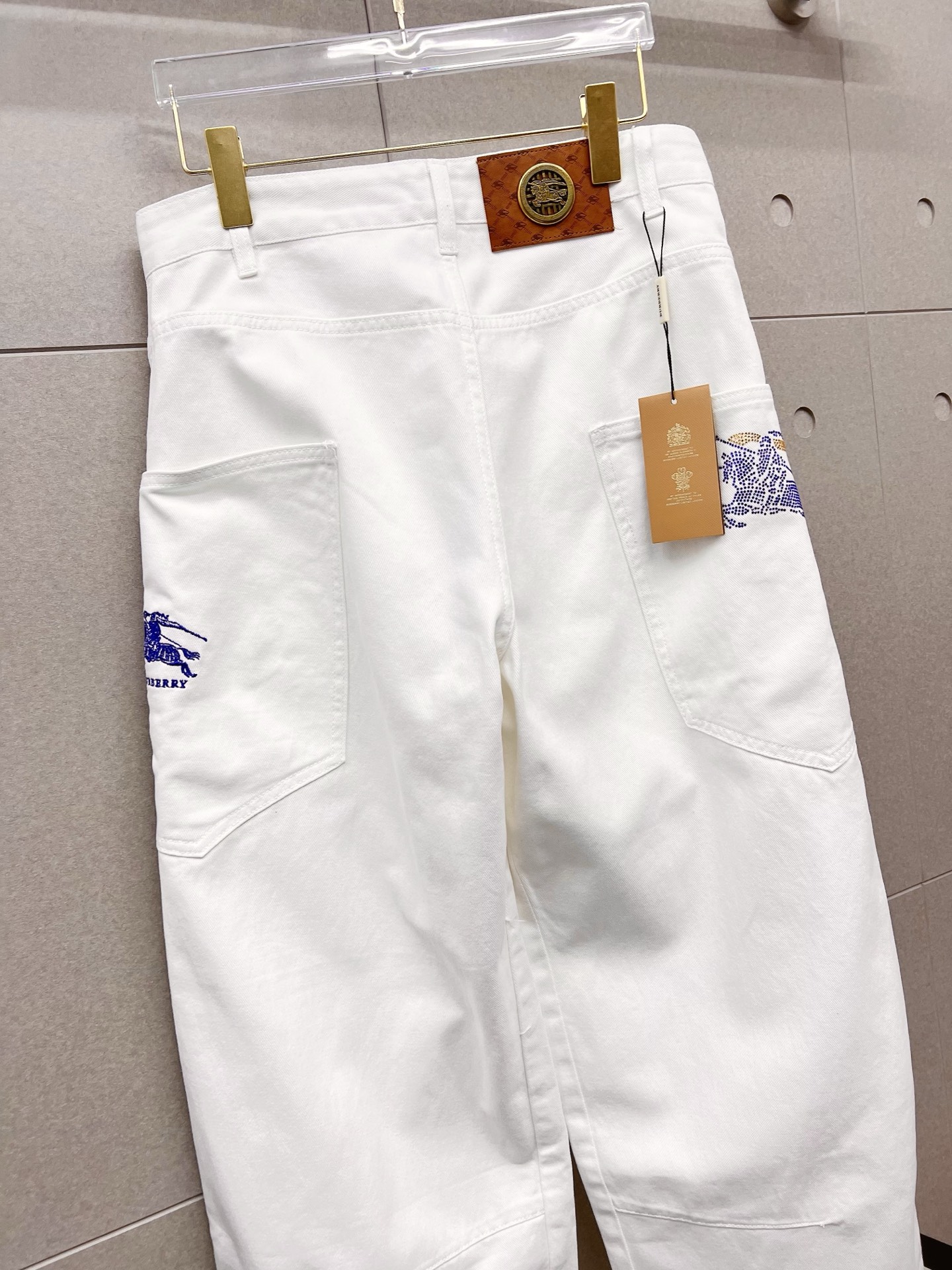 Burberry Male Jeans Denim Slim Fit
