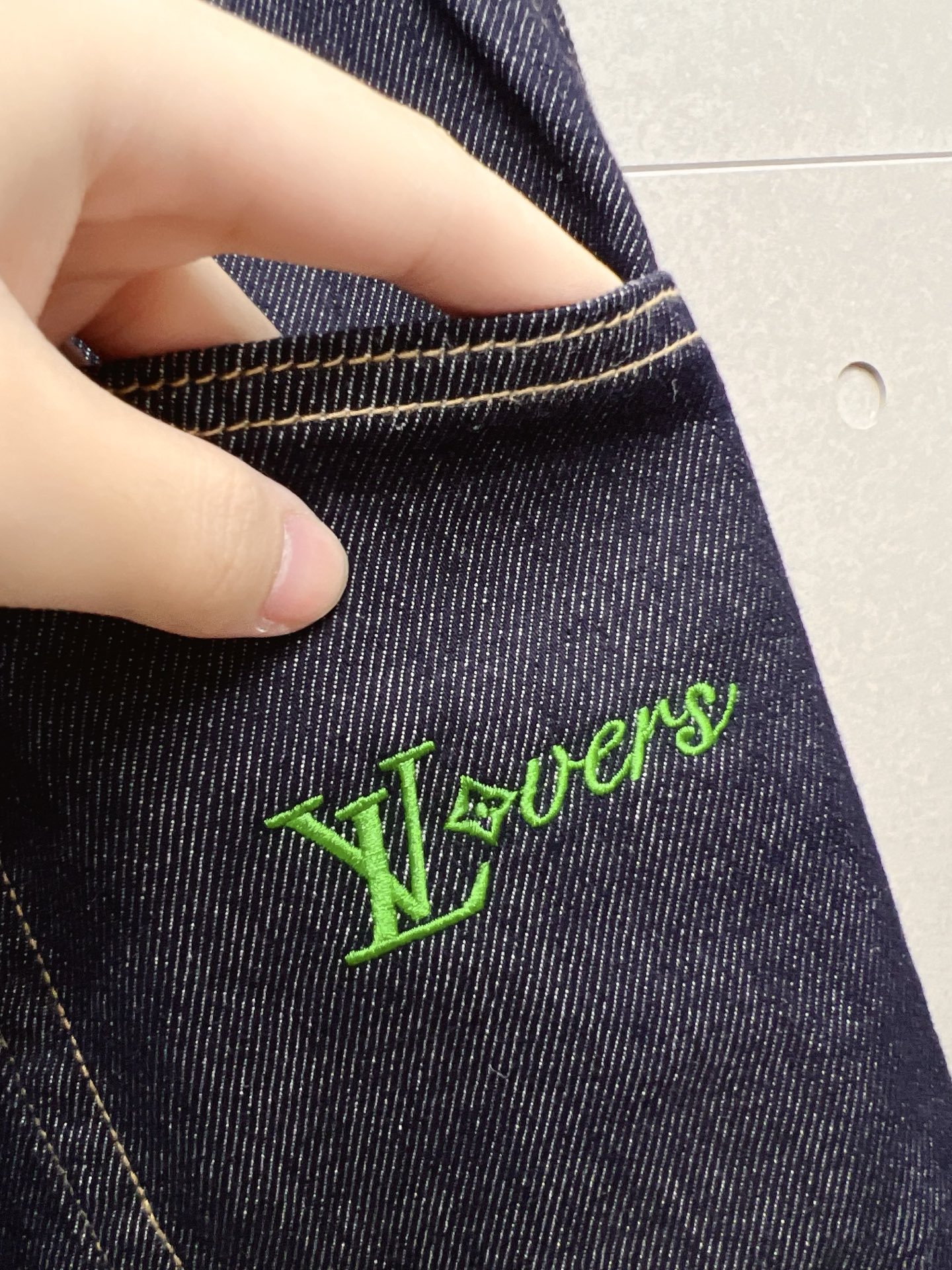 Louis Vuitton Male Jeans Denim Slim Fit L