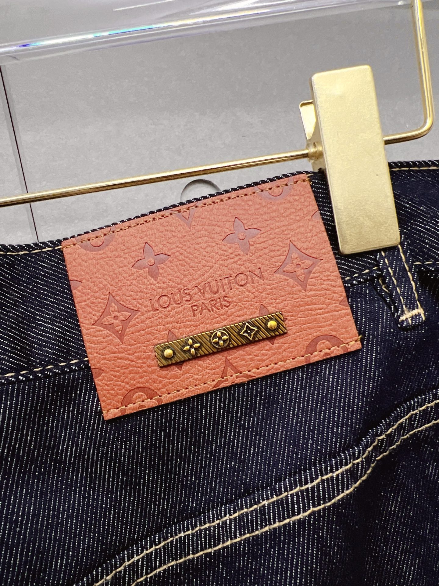 Louis Vuitton Male Jeans Denim Slim Fit L
