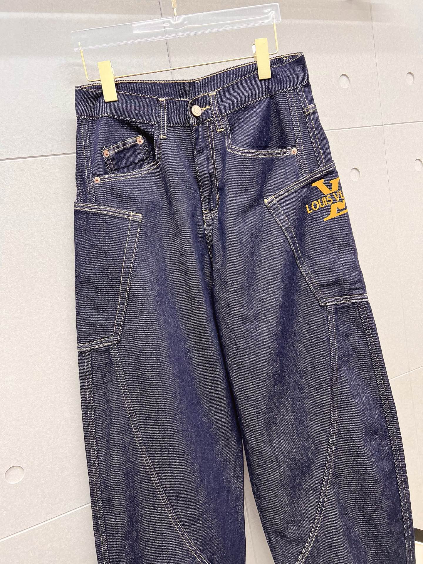 Louis Vuitton Male Jeans Denim Slim Fit L