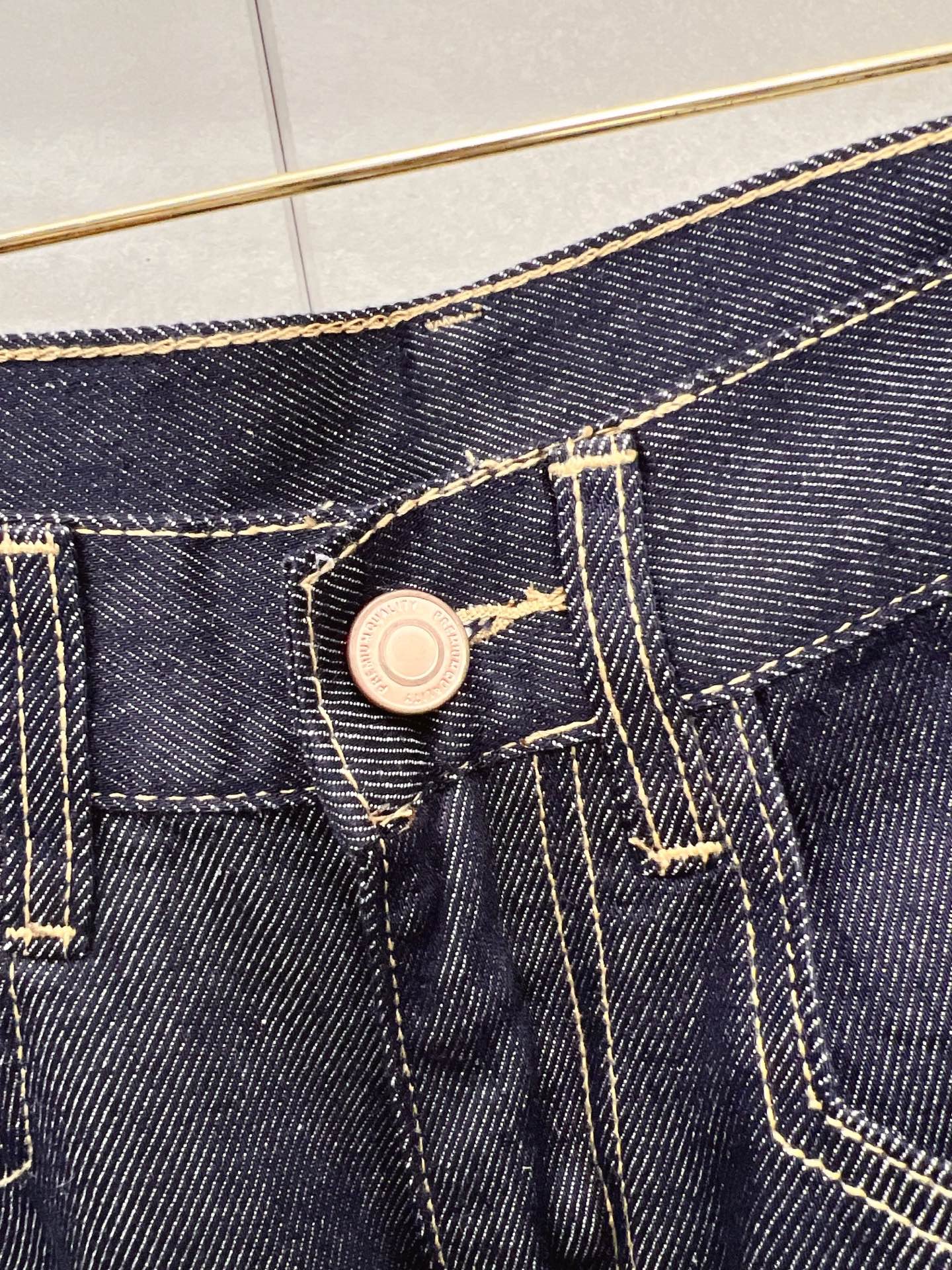 Louis Vuitton Male Jeans Denim Slim Fit L