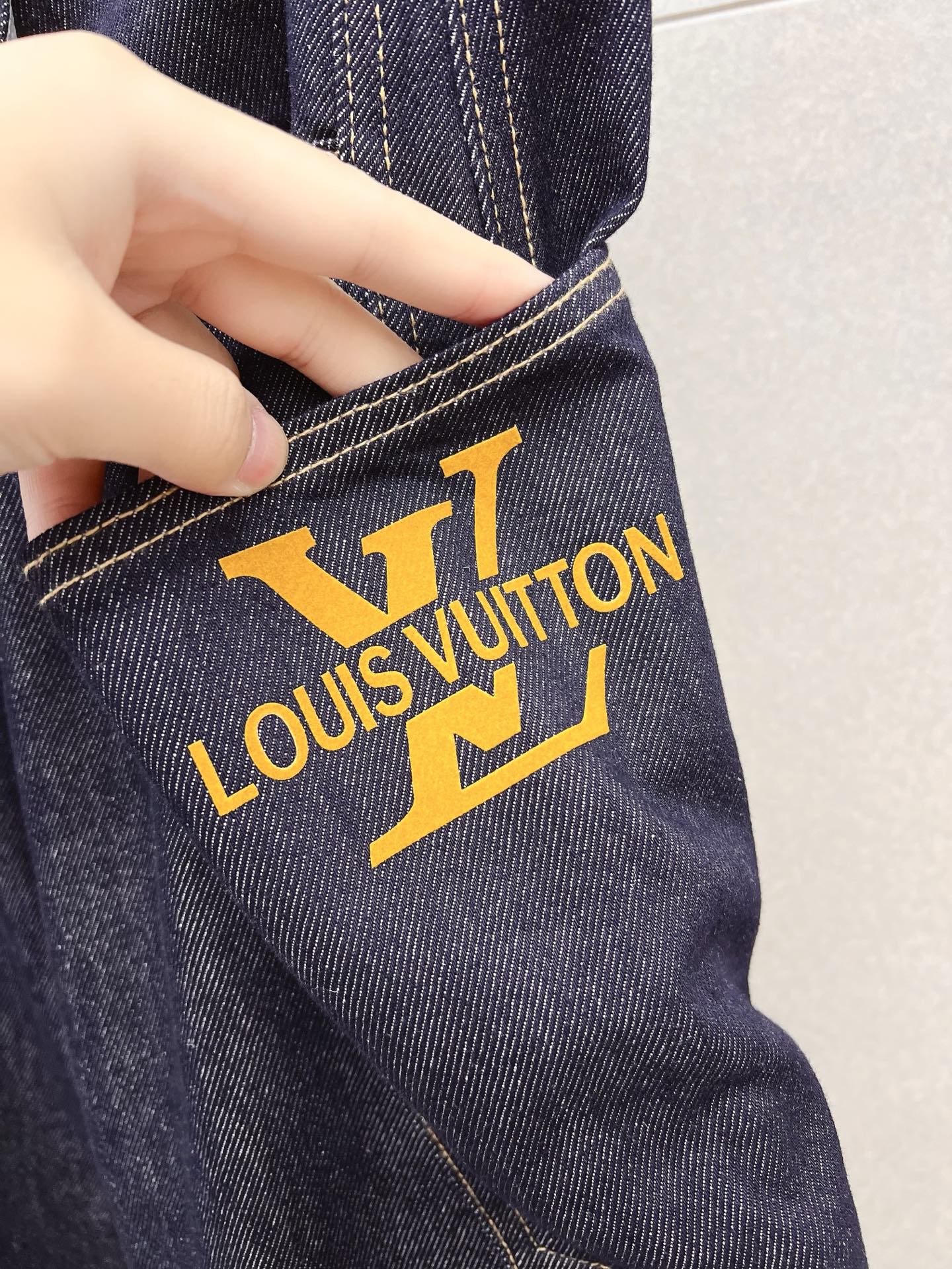 Louis Vuitton Male Jeans Denim Slim Fit L
