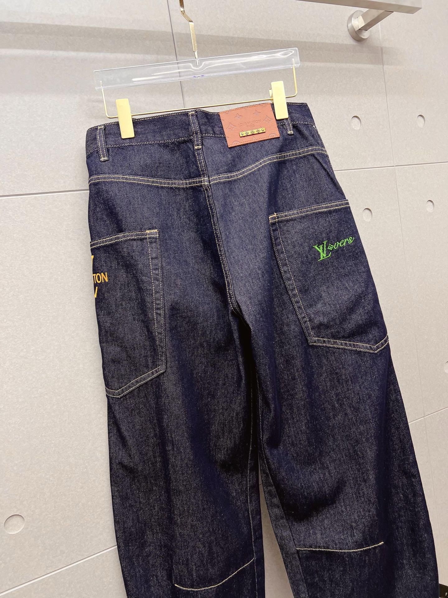 Louis Vuitton Male Jeans Denim Slim Fit L