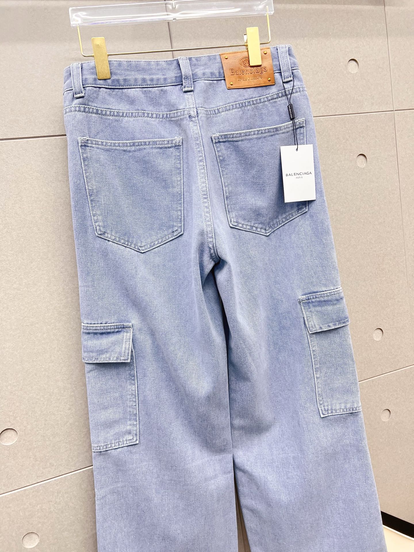 Balenciaga Male Jeans Denim Slim Fit