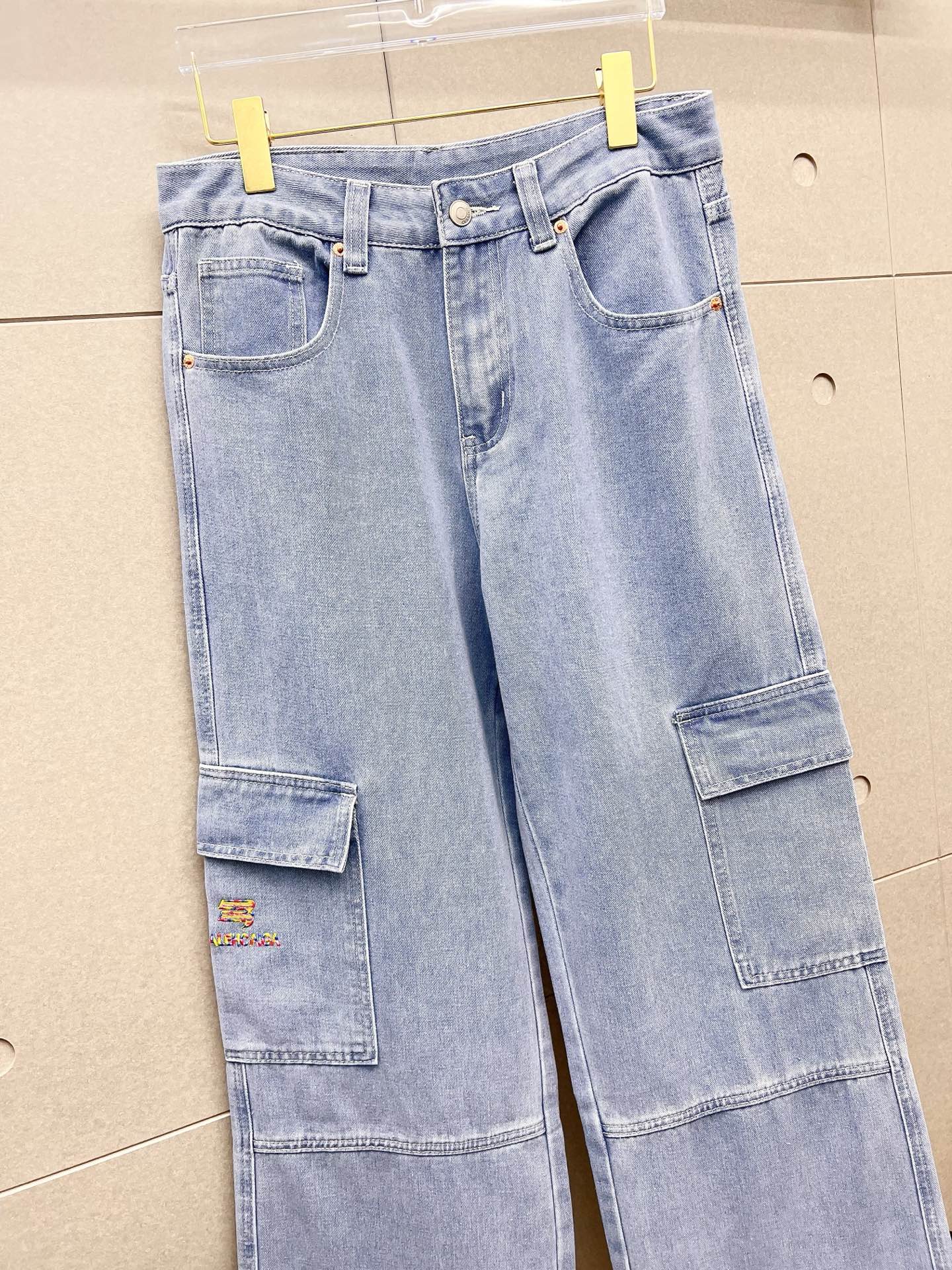 Balenciaga Male Jeans Denim Slim Fit