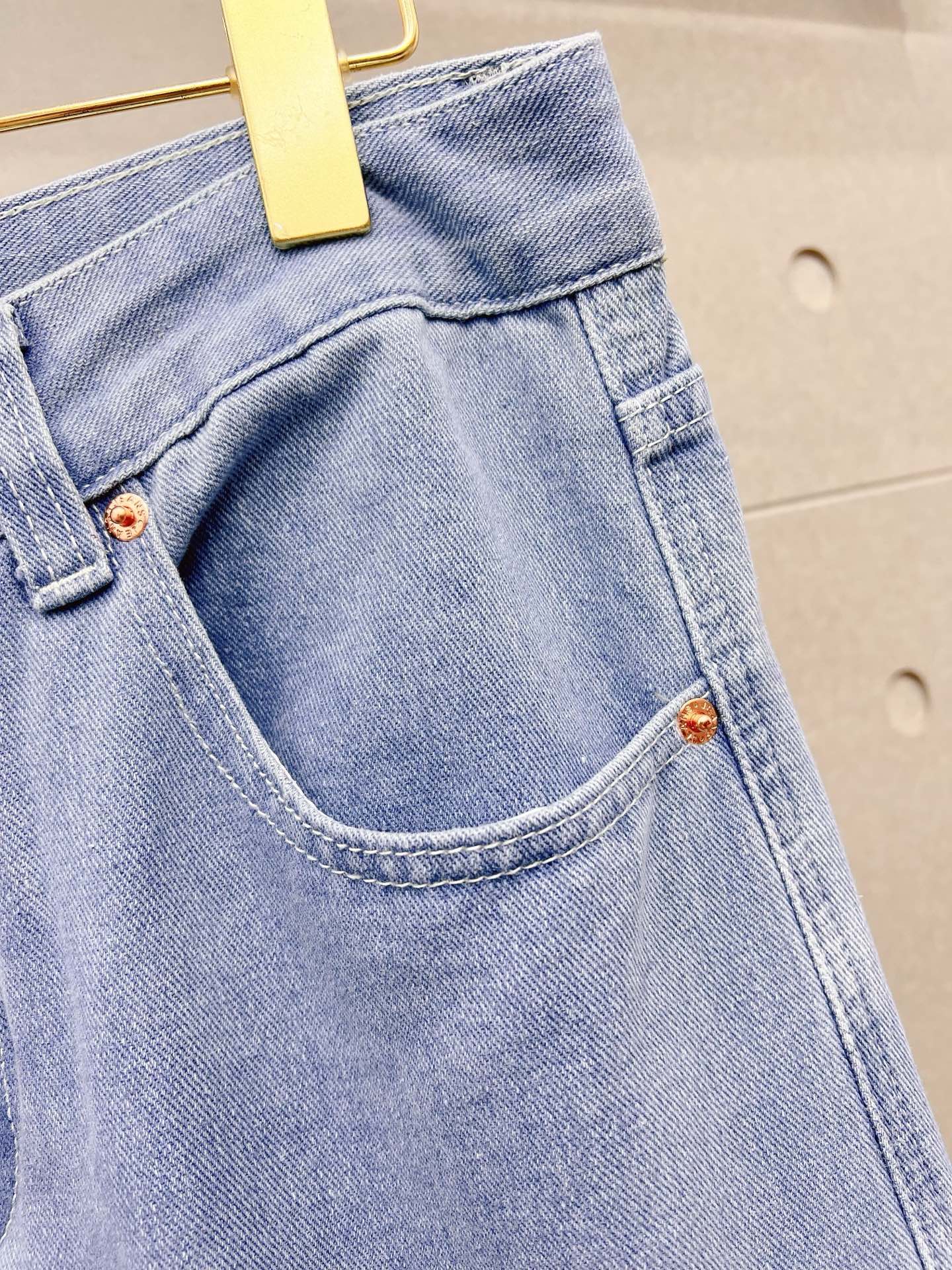 Balenciaga Male Jeans Denim Slim Fit