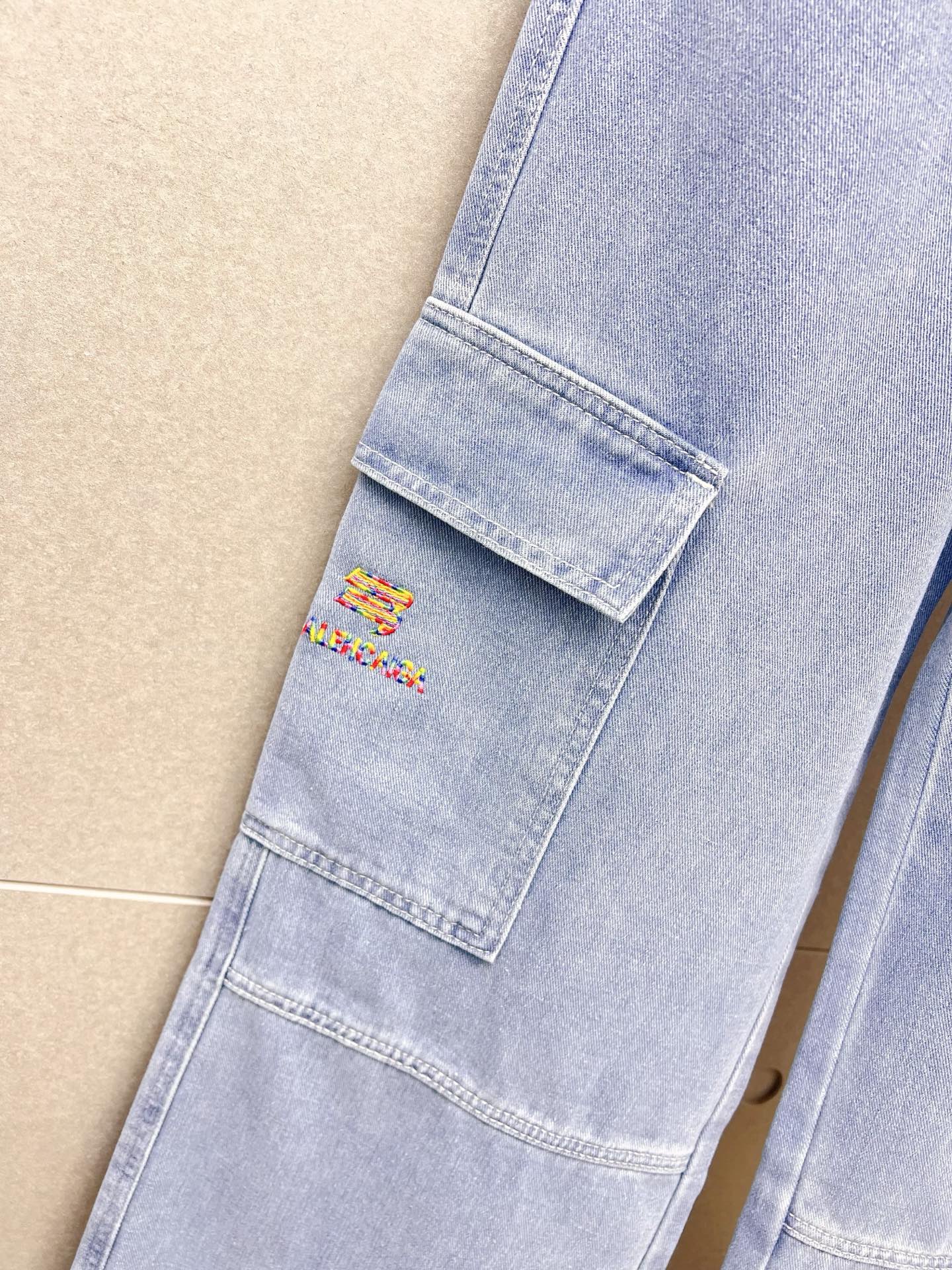 Balenciaga Male Jeans Denim Slim Fit